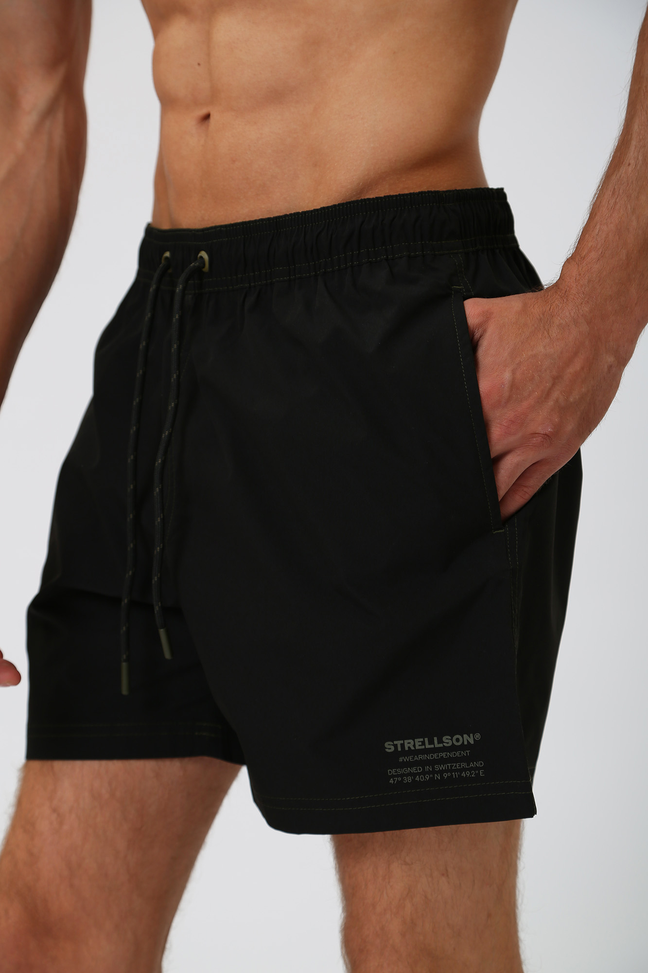 30035898_10015301 Шорты плавательные Strellson Черный