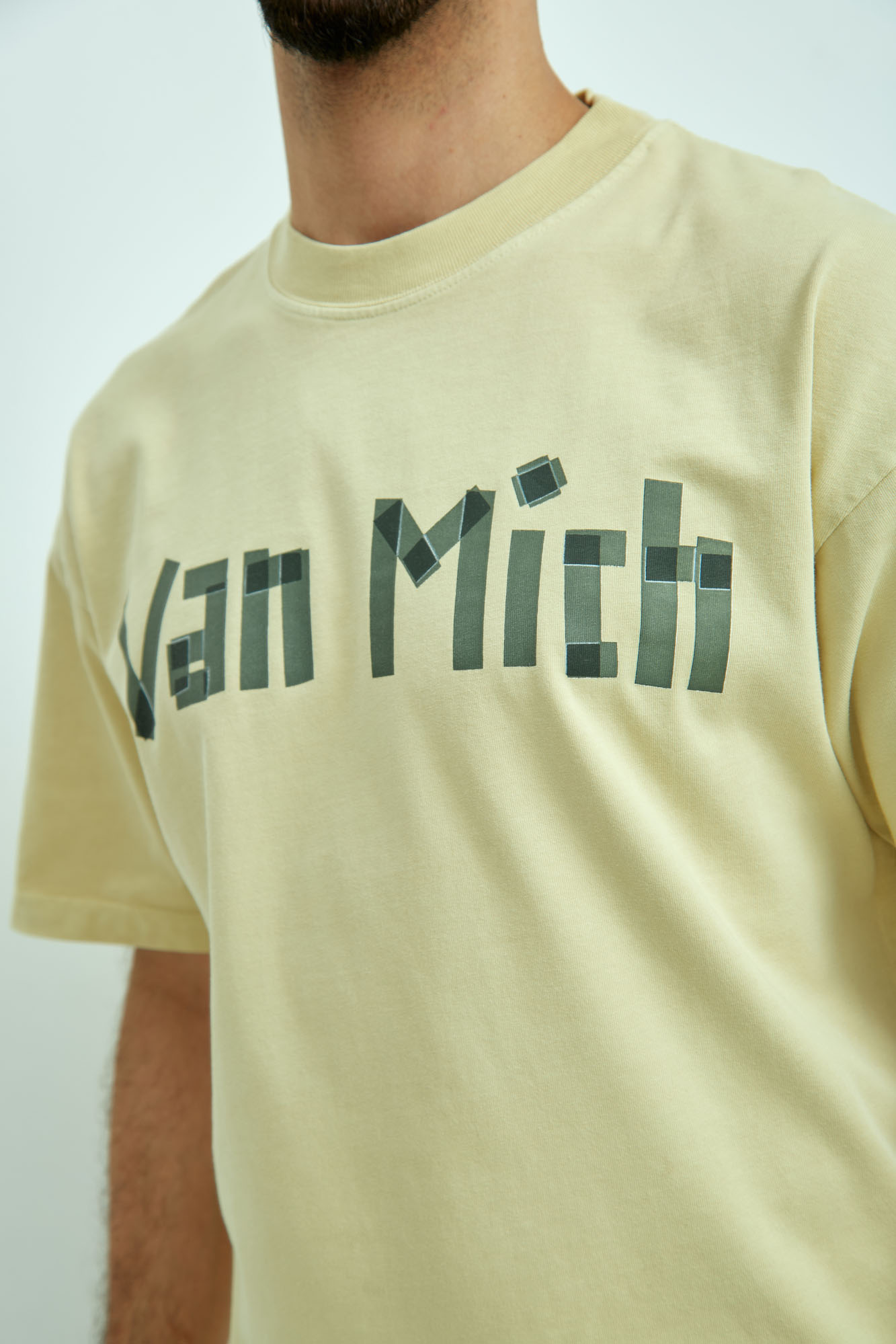 VM-ERK-22-067 Футболка Van Mich Бежевый