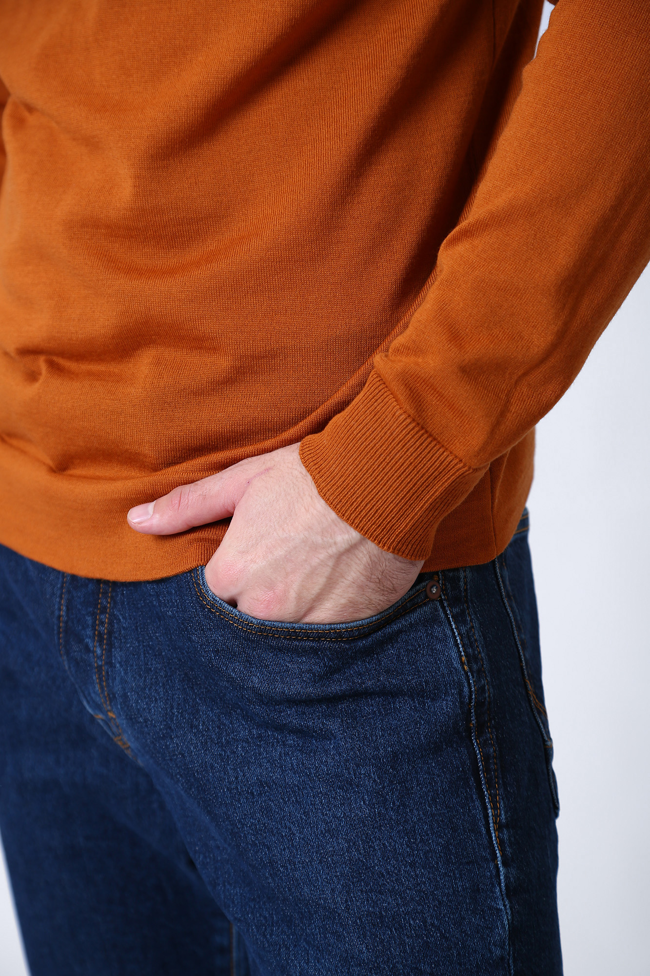 30032742_10012097 Водолазка Strellson Оранжевый