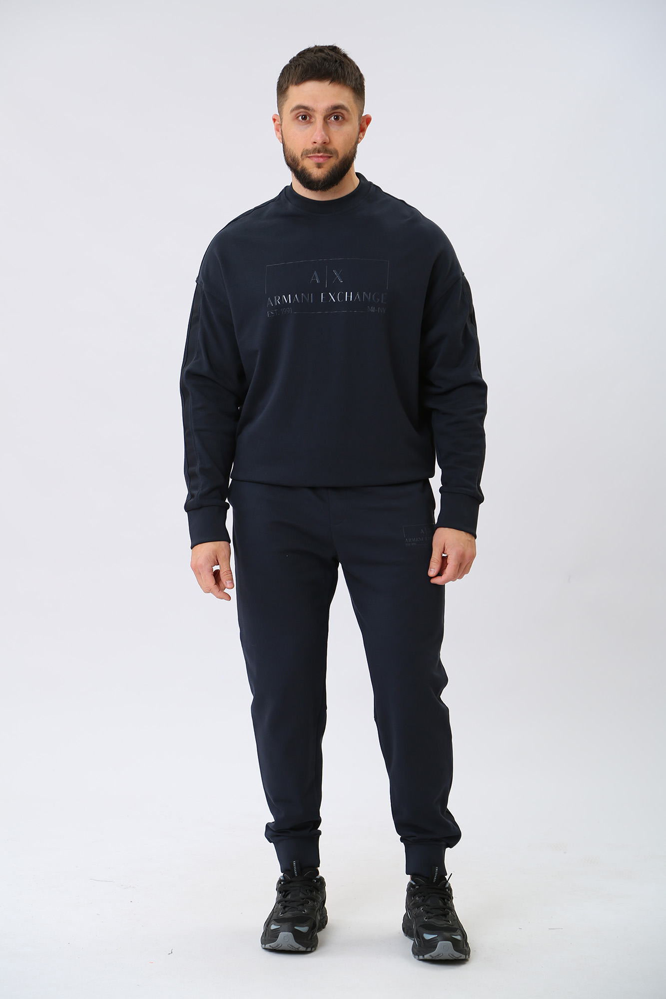 3RZMHG_ZJ7KZ Свитшот Armani Exchange Синий