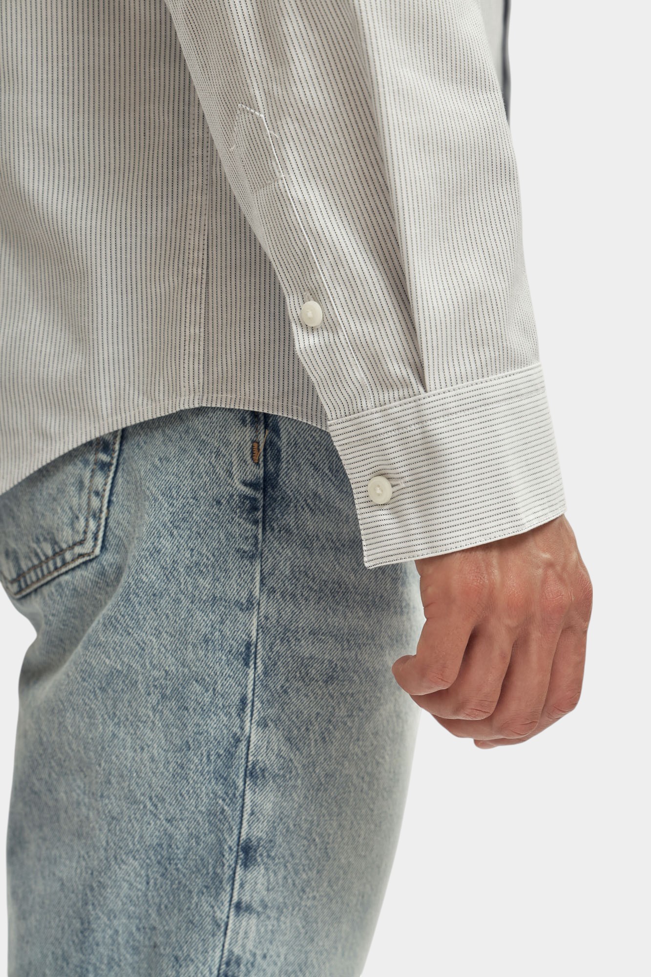 LV04RB119G Рубашка д/р Calvin Klein Jeans Голубой