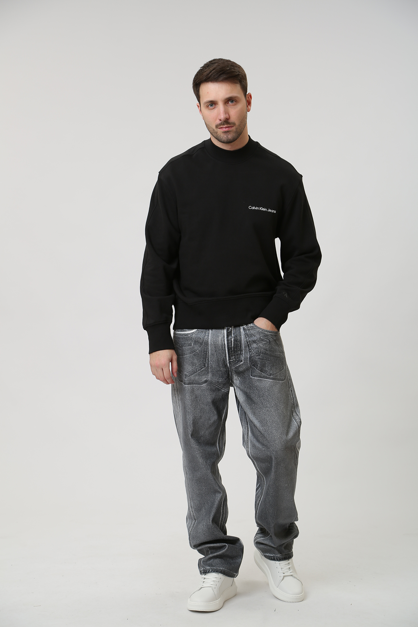 J30J324621 Свитшот Calvin Klein Jeans Черный