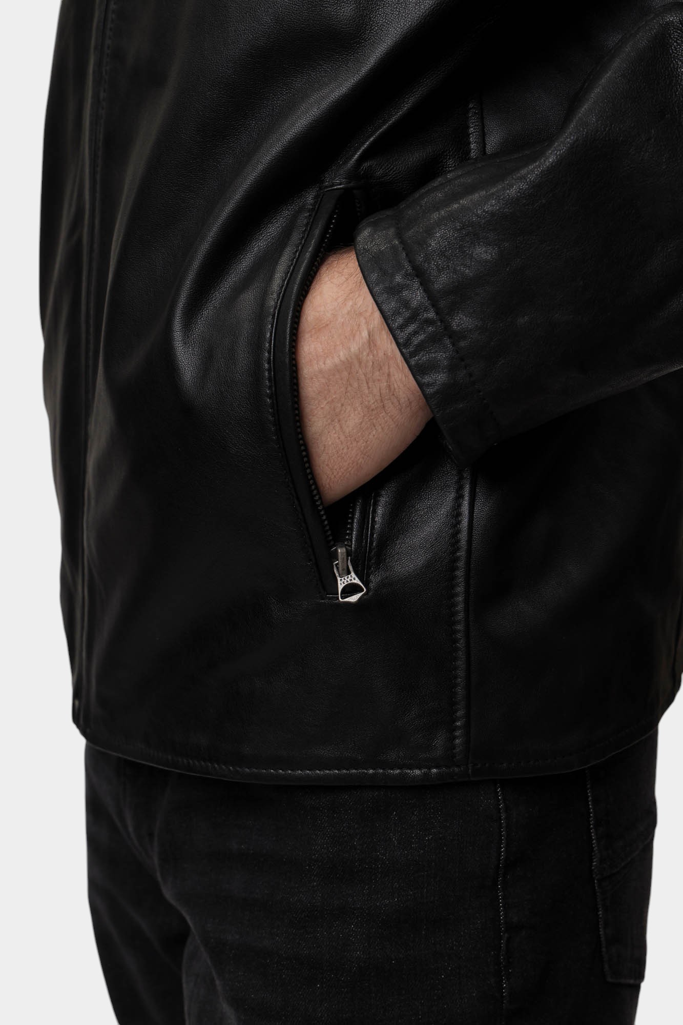 PM403106 Куртка кожаная Pepe Jeans Черный