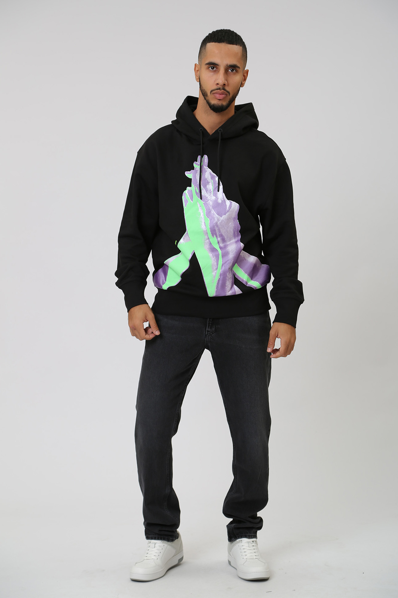 J30J324309 Худи Calvin Klein Jeans Черный