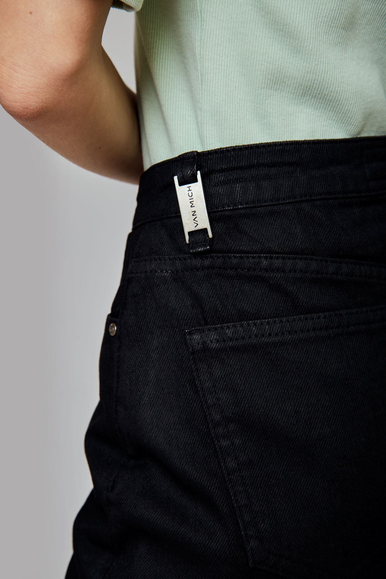 VW-OMA-33-336 юбка джинсовая van mich