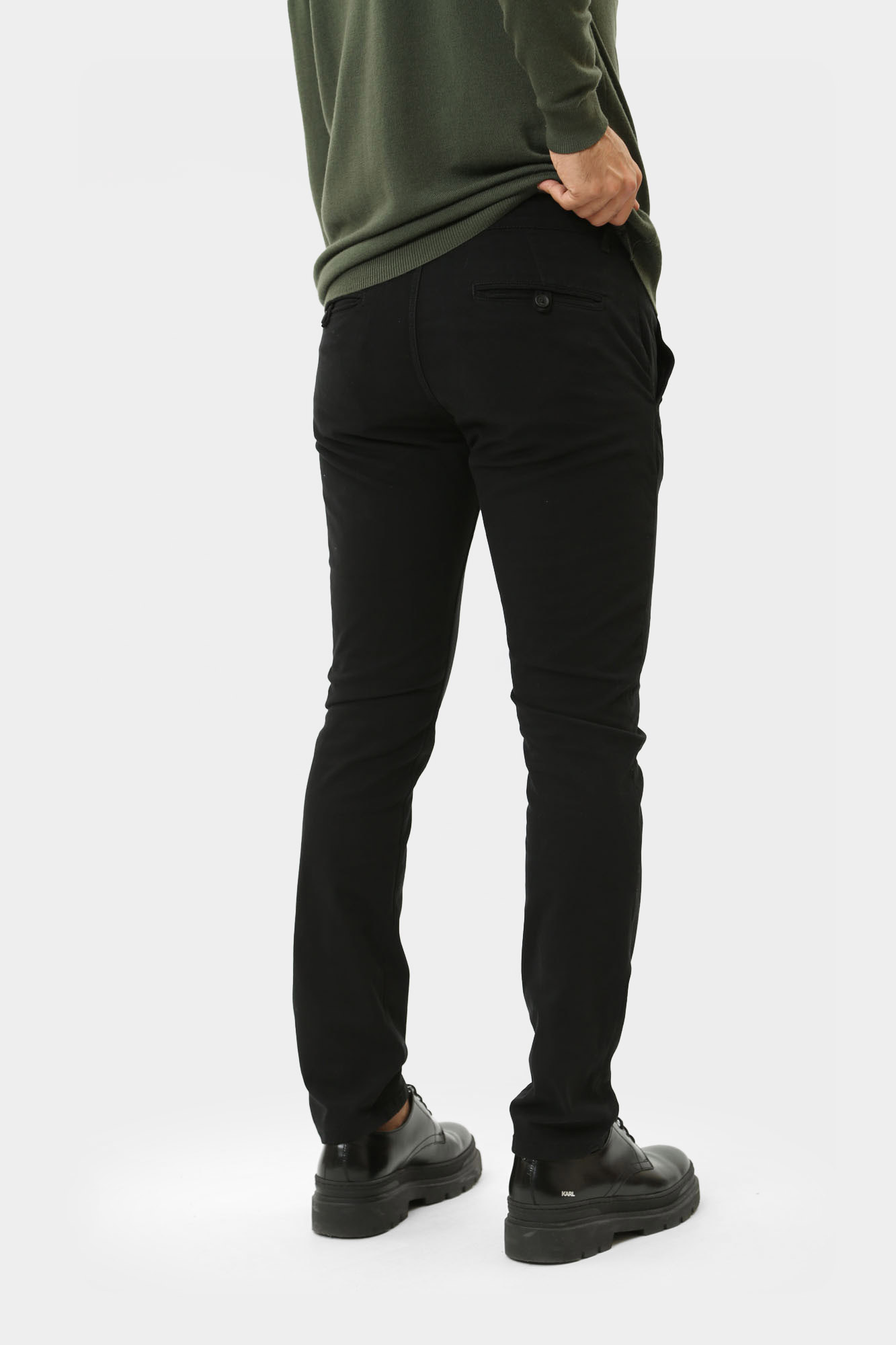 544825_255835 Брюки чиносы Karl Lagerfeld Черный