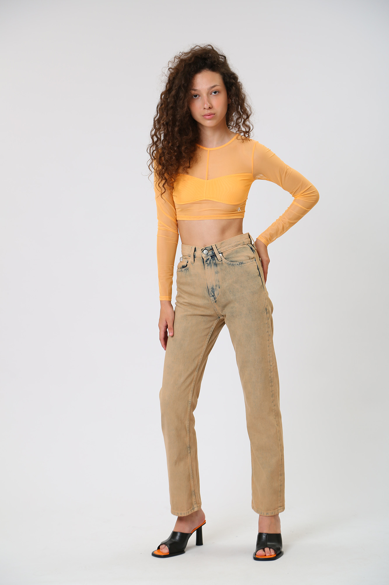 J20J222117 брюки джинсовые calvin klein jeans 