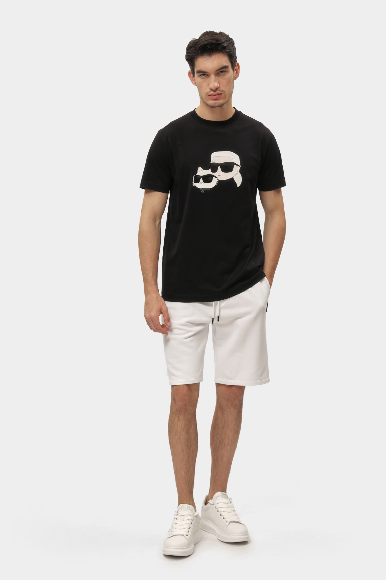 552241_755061 Футболка Karl Lagerfeld Черный