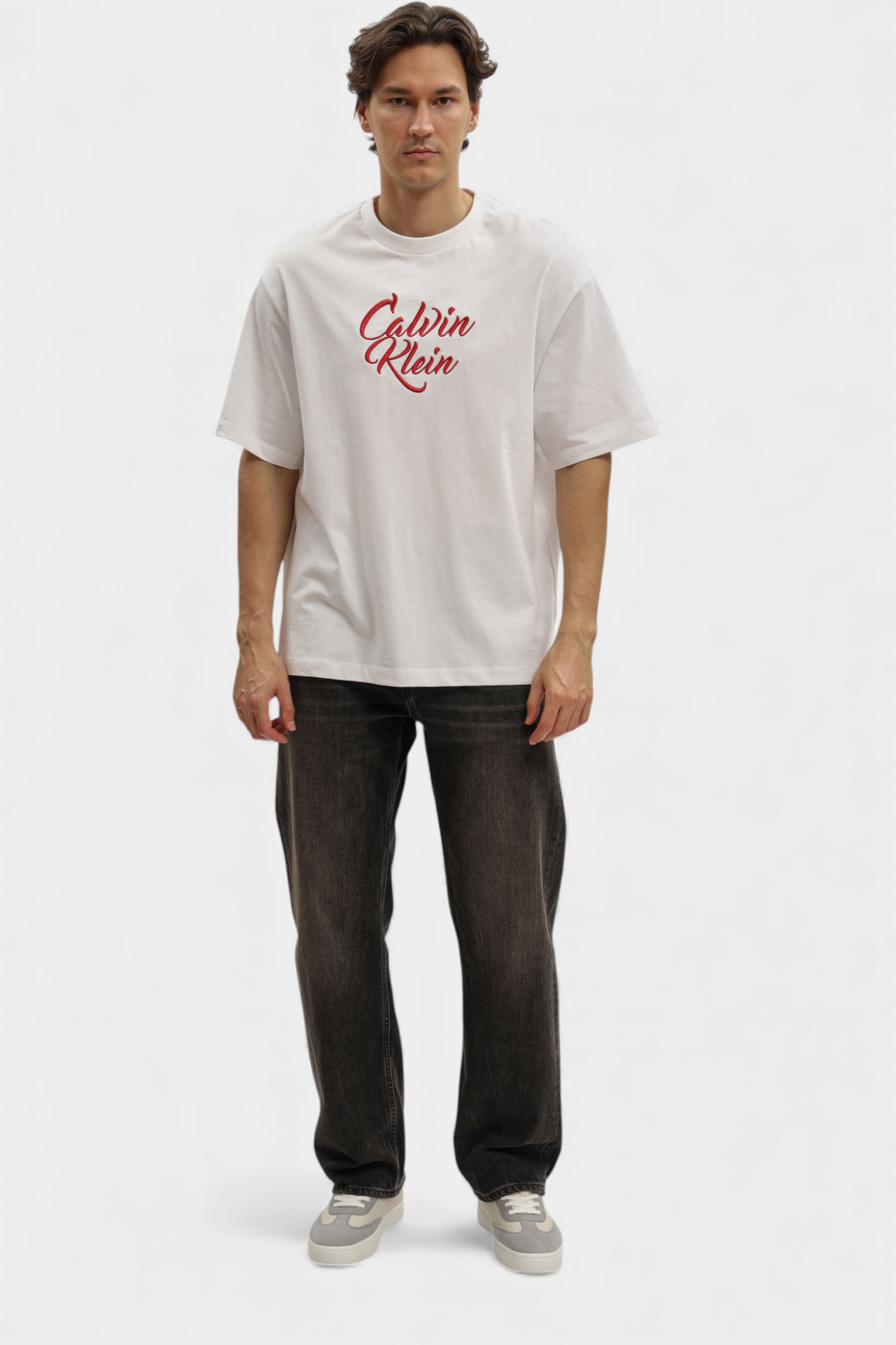 LV04RD724G Брюки джинсовые Calvin Klein Jeans Черный