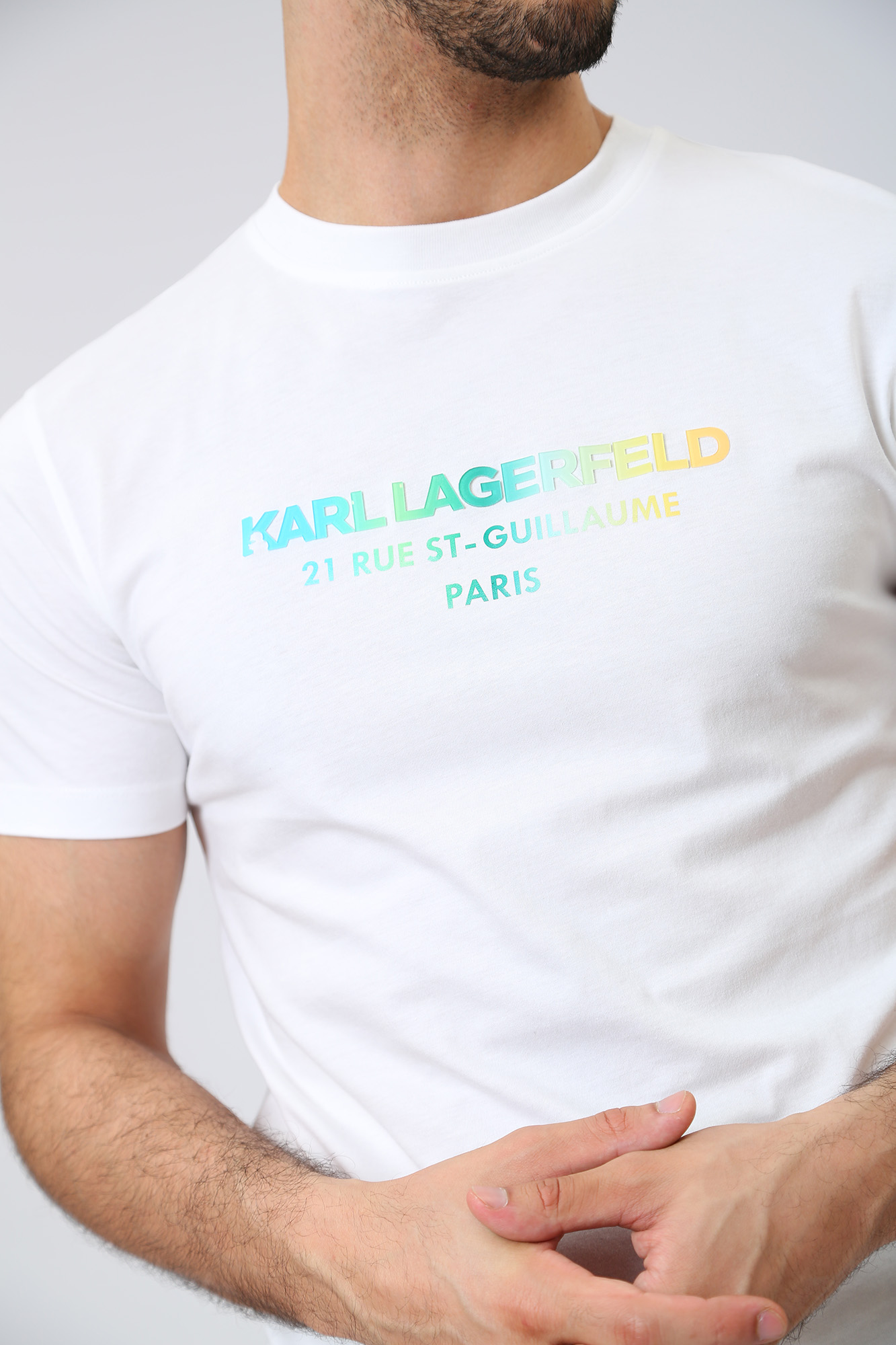 532241_755061 Футболка Karl Lagerfeld Белый