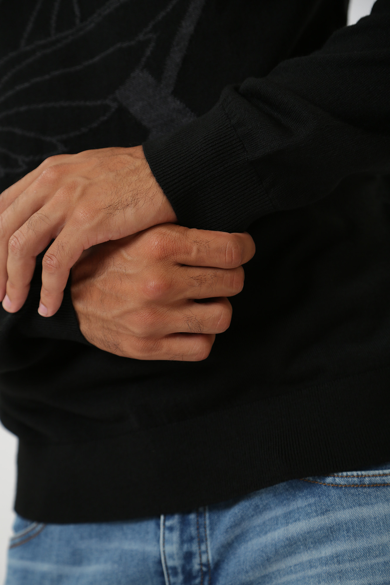 6RZM1D_ZMM9Z Джемпер  Armani Exchange Черный