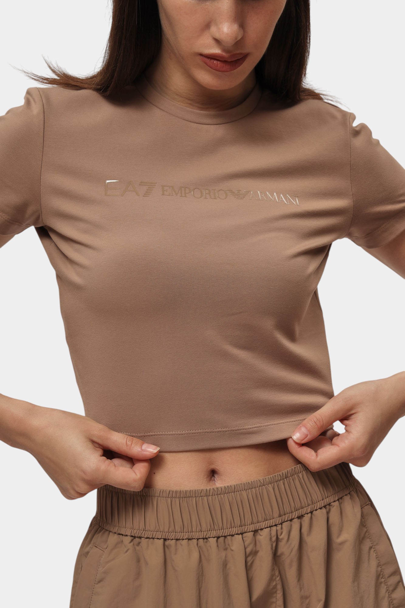 Футболка EA7 Коричневый