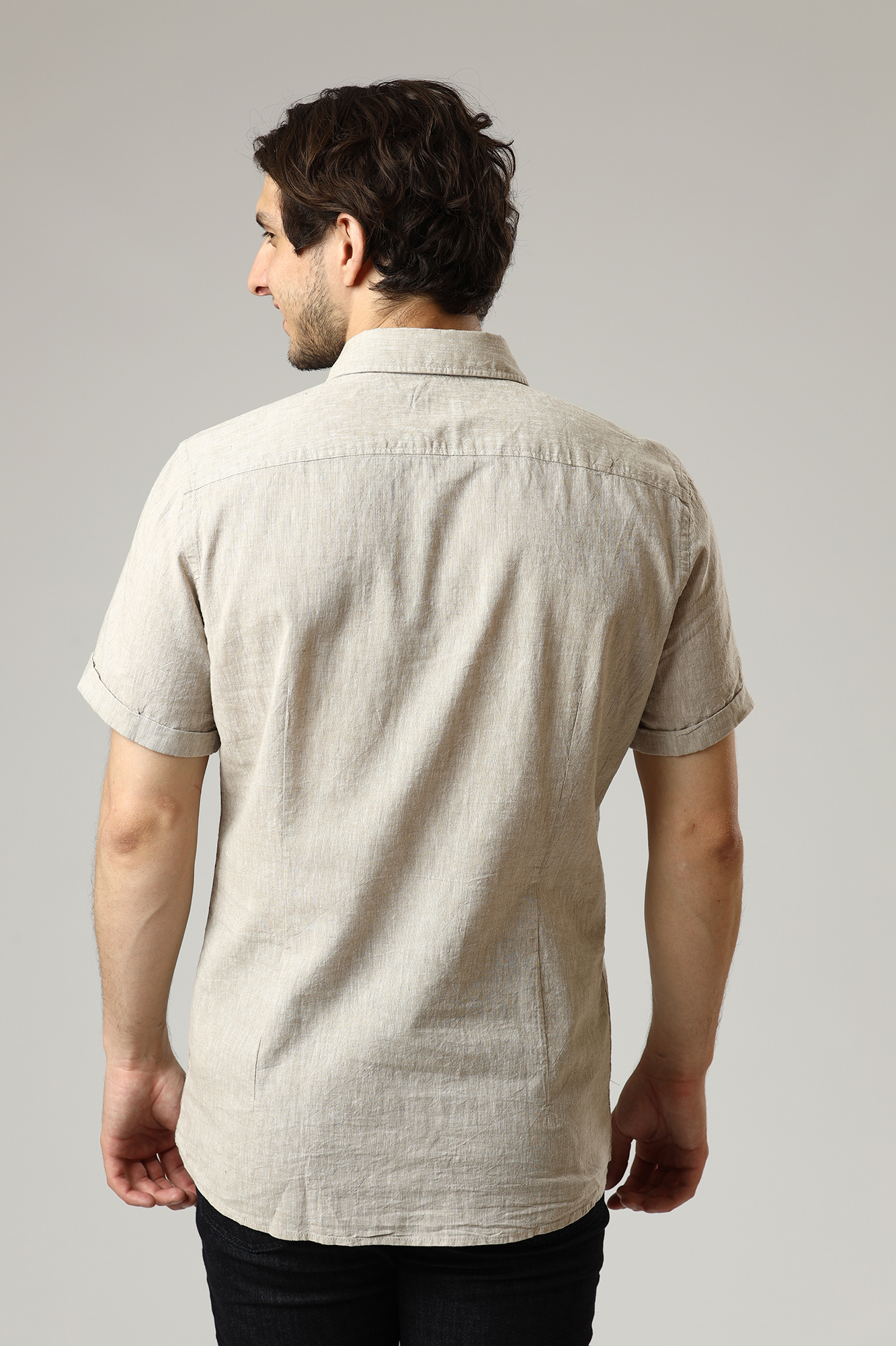 30031404_10011466 Сорочка Strellson Бежевый