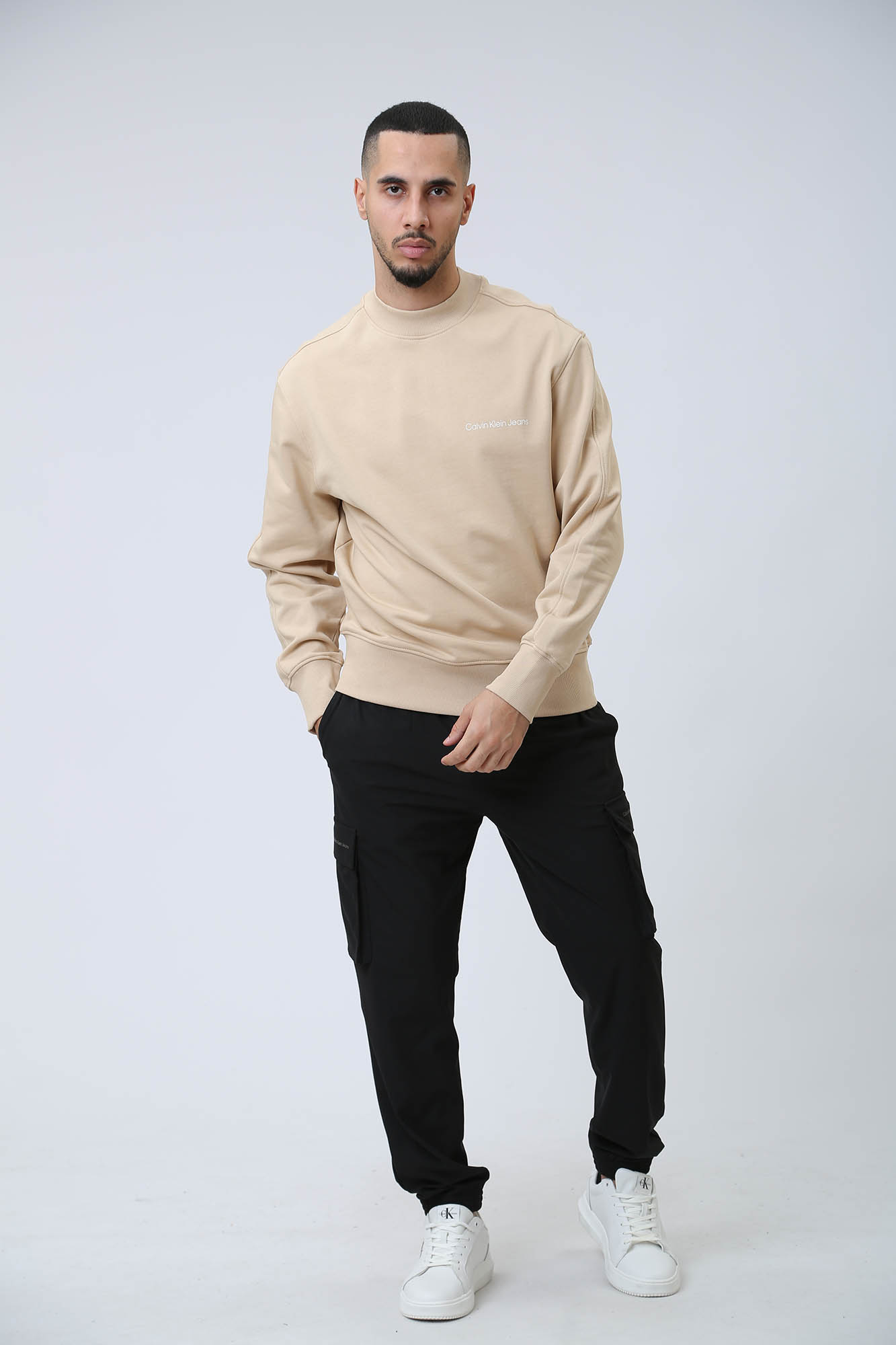 J30J324621 Свитшот Calvin Klein Jeans Бежевый