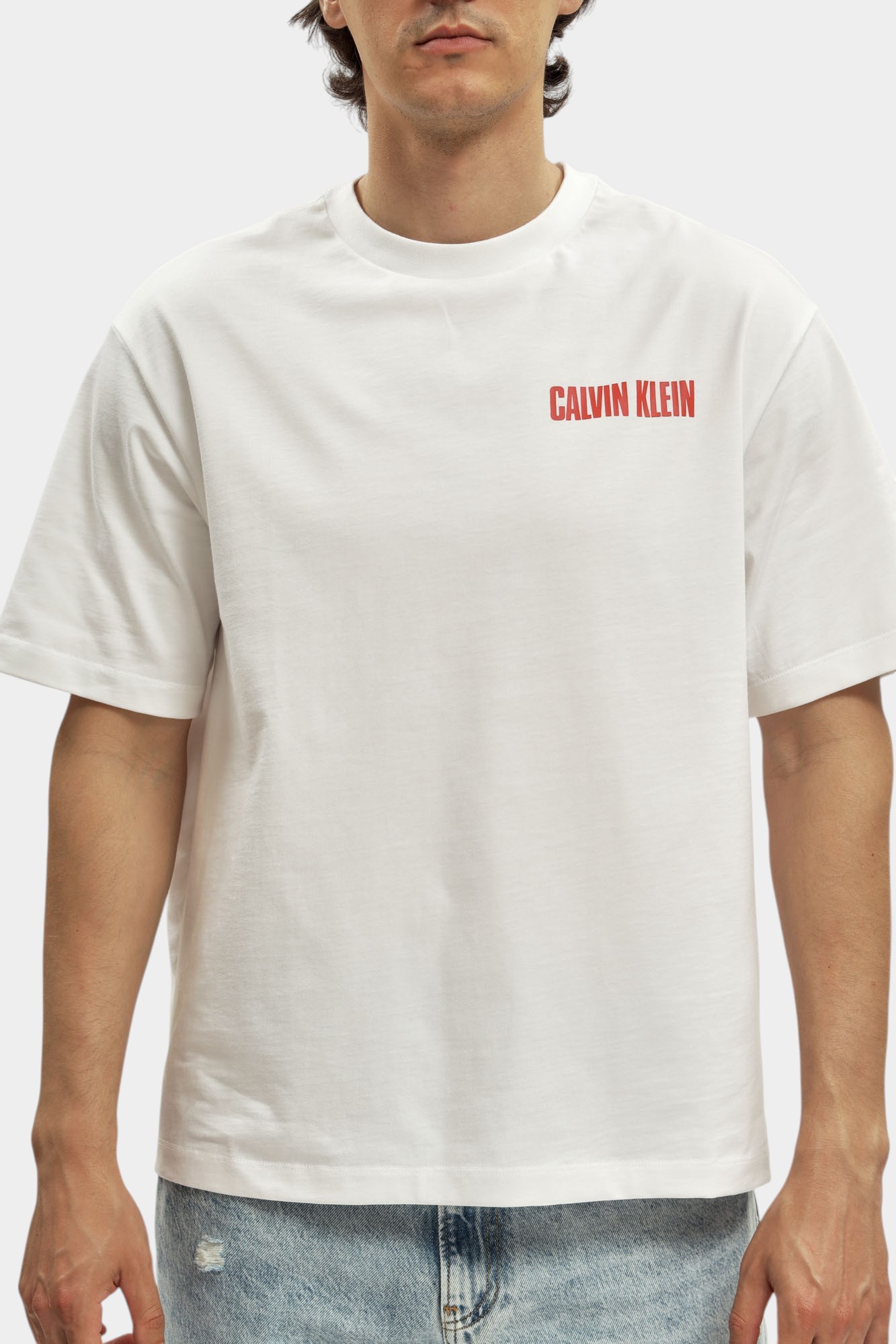 LV04RB851G Футболка Calvin Klein Jeans Белый