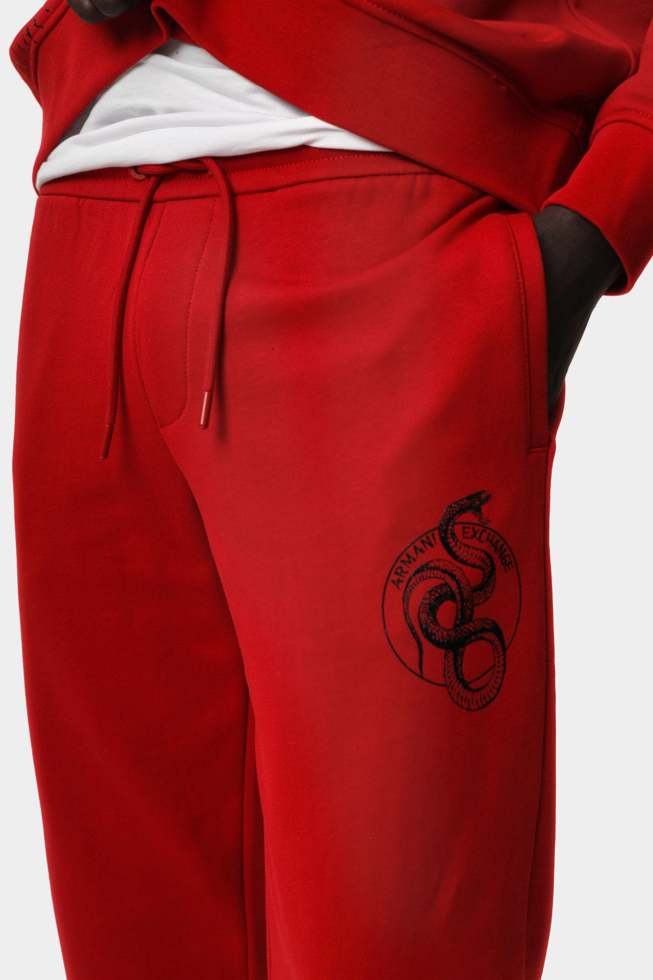 XM000218_AF10830 Брюки спортивные Armani Exchange Красный