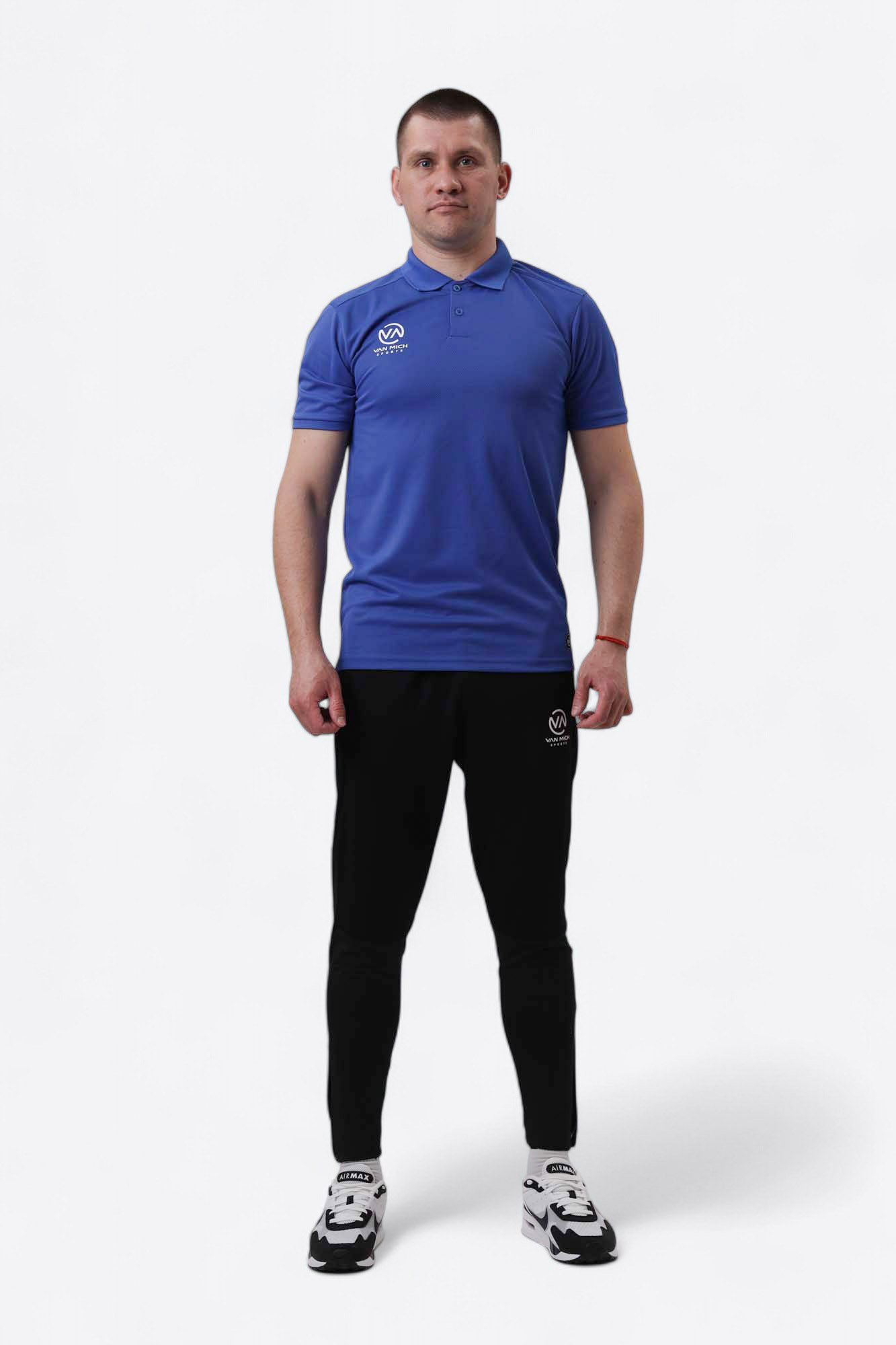 IND4173 Поло Van Mich Sports Синий