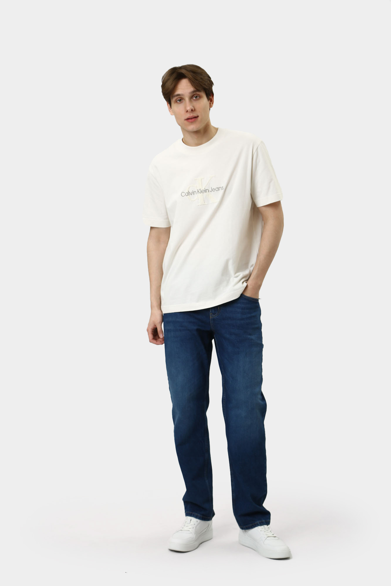 J30J326158 Футболка Calvin Klein Jeans Черный