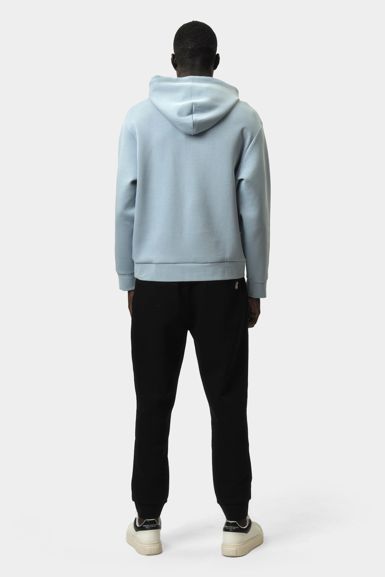 XM000482_AF10818 Худи Armani Exchange Голубой