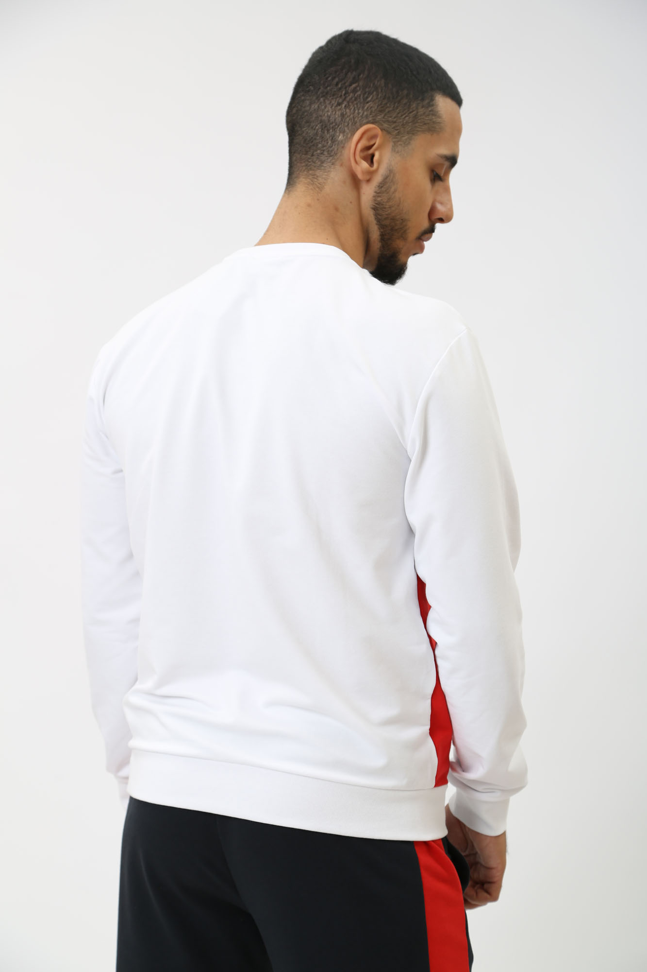 3DPM14_PJLIZ_1100 Свитшот EA7 Белый