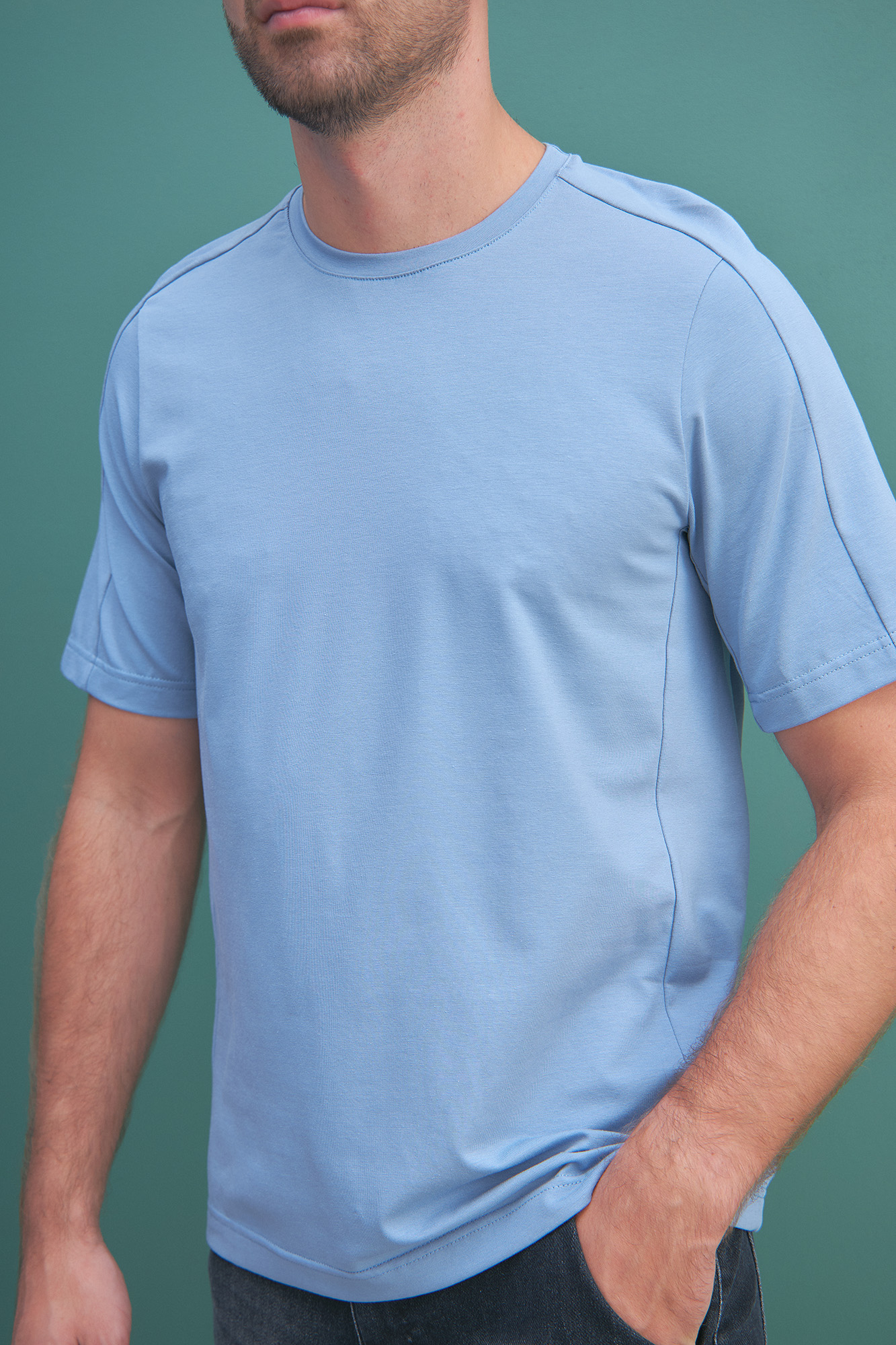 M-232-P-0012 Футболка The Hills Синий