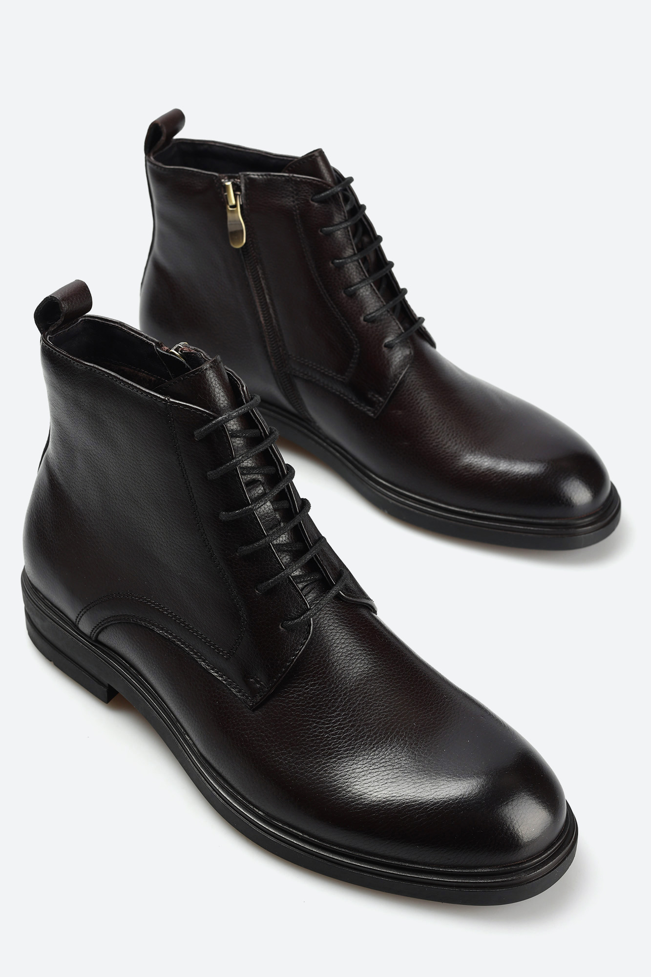 MC15841-MT/10 текстиль Ботинки муж кожа чер. Ботинки Marc Cony Коричневый