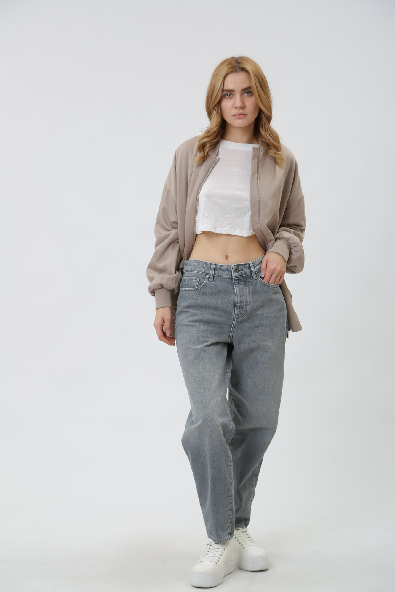 3DYT47_YJFRZ кроп-топ armani exchange 