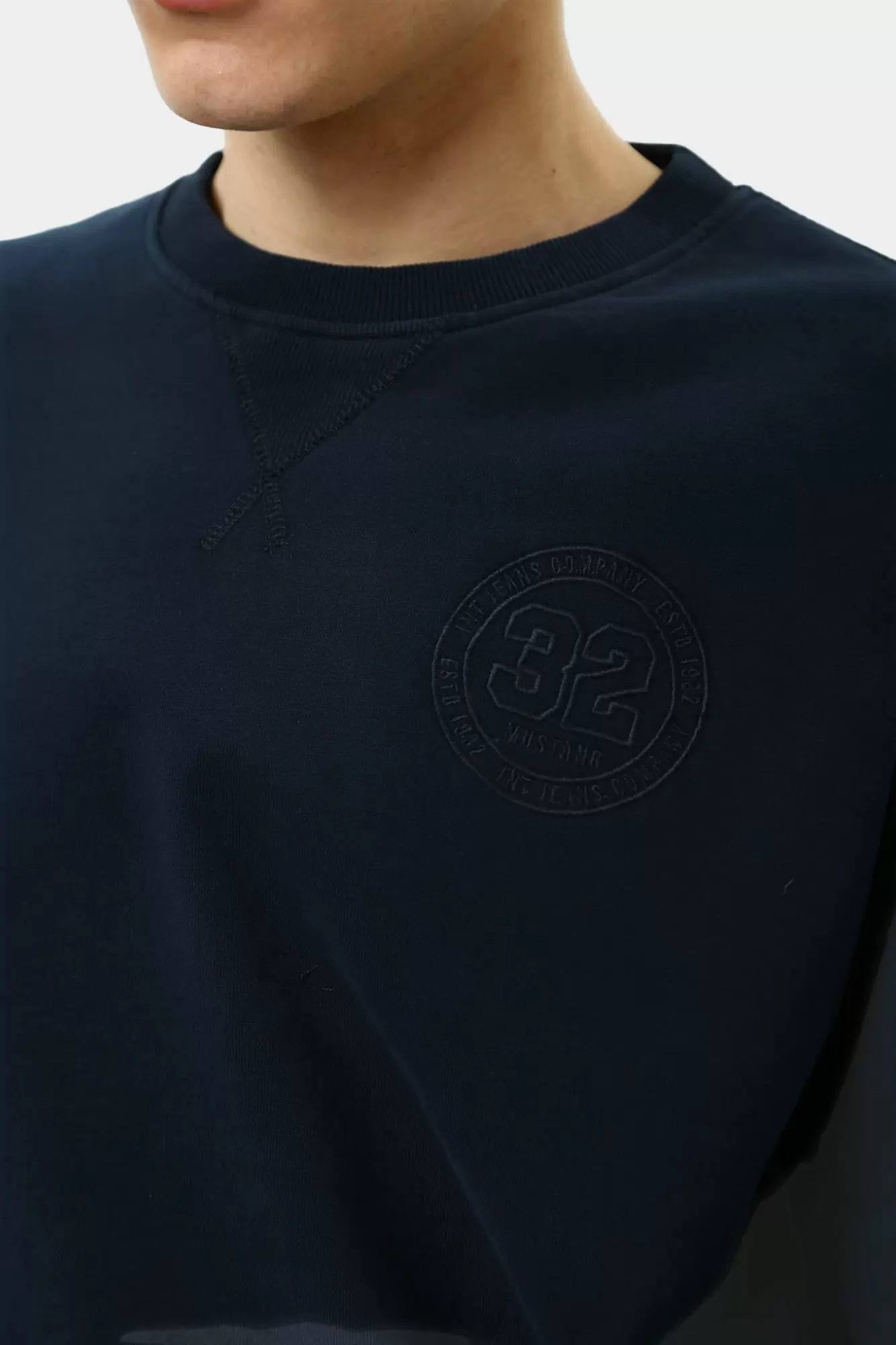 1015921 Свитшот Mustang Синий