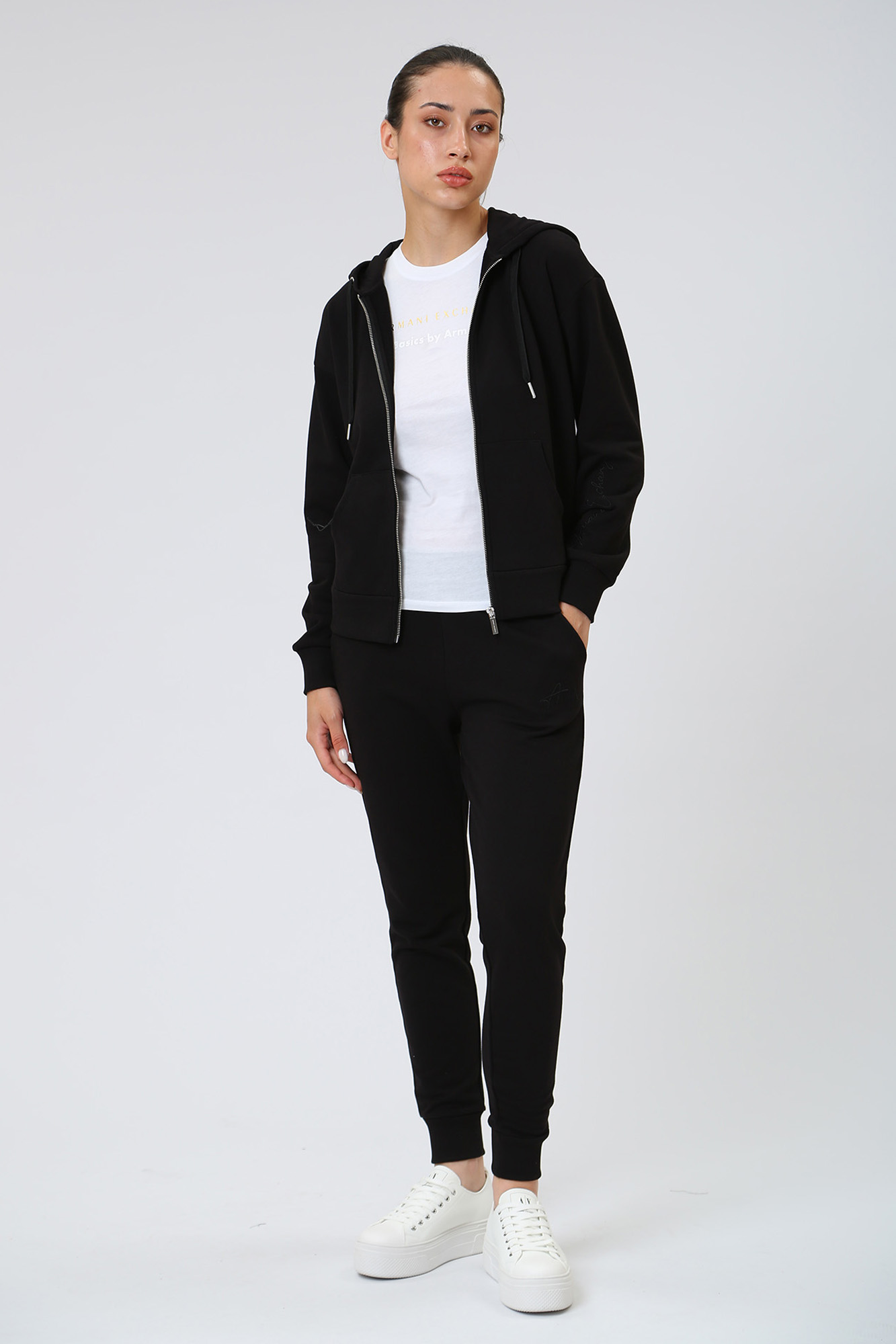 Толстовка с/к Armani Exchange Черный