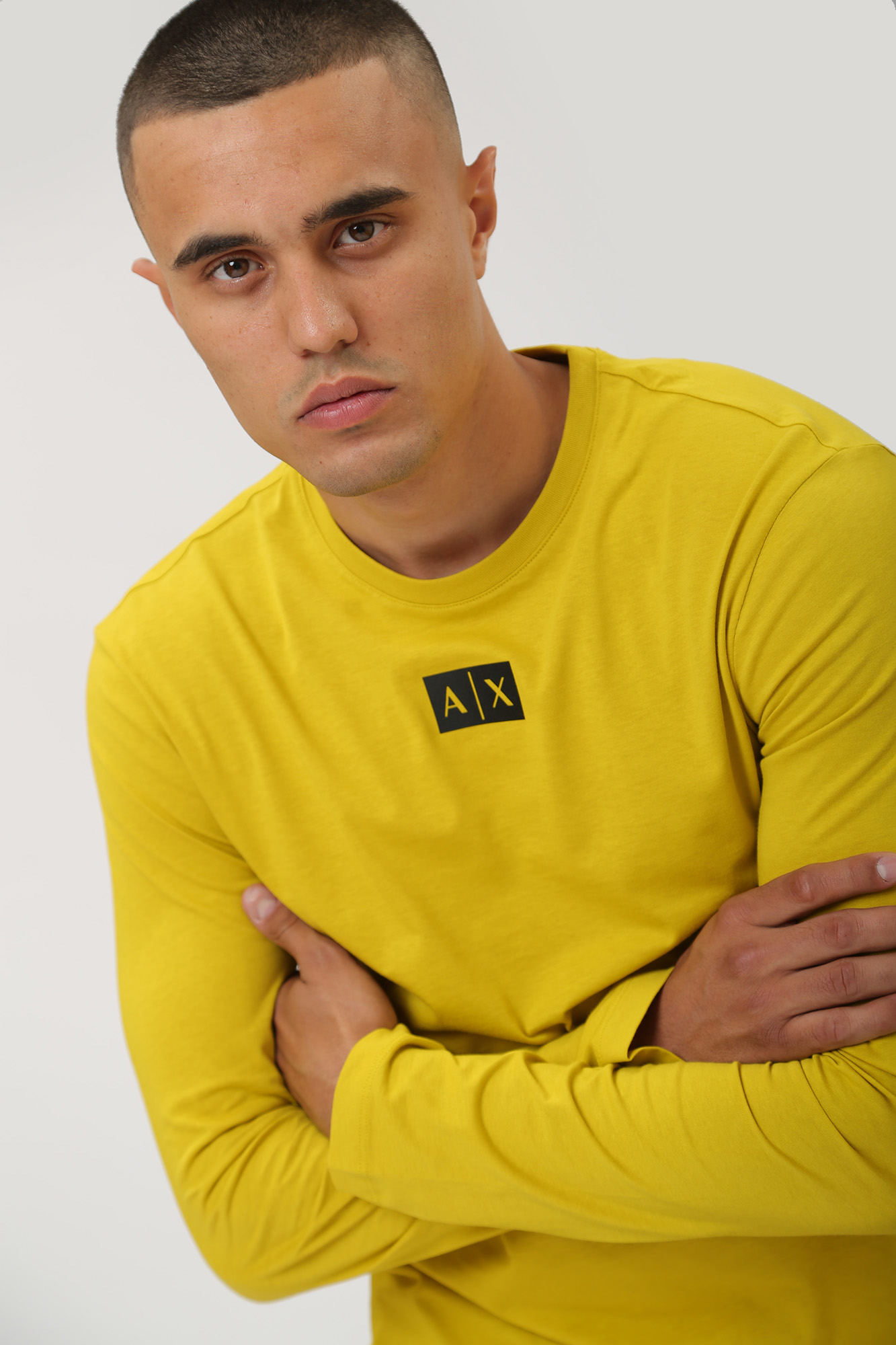 6RZTCB_ZJ9TZ Лонгслив Armani Exchange Желтый