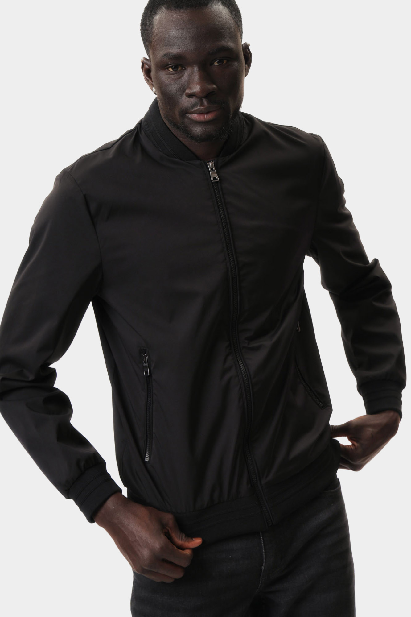 M5520ZT3220F Бомбер Geox Черный