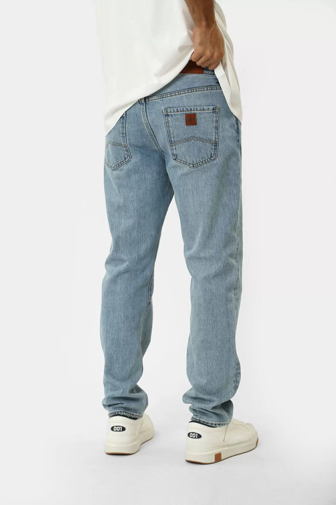 6DZJ16_Z1ZSZ_25EV Брюки джинсовые Armani Exchange Синий