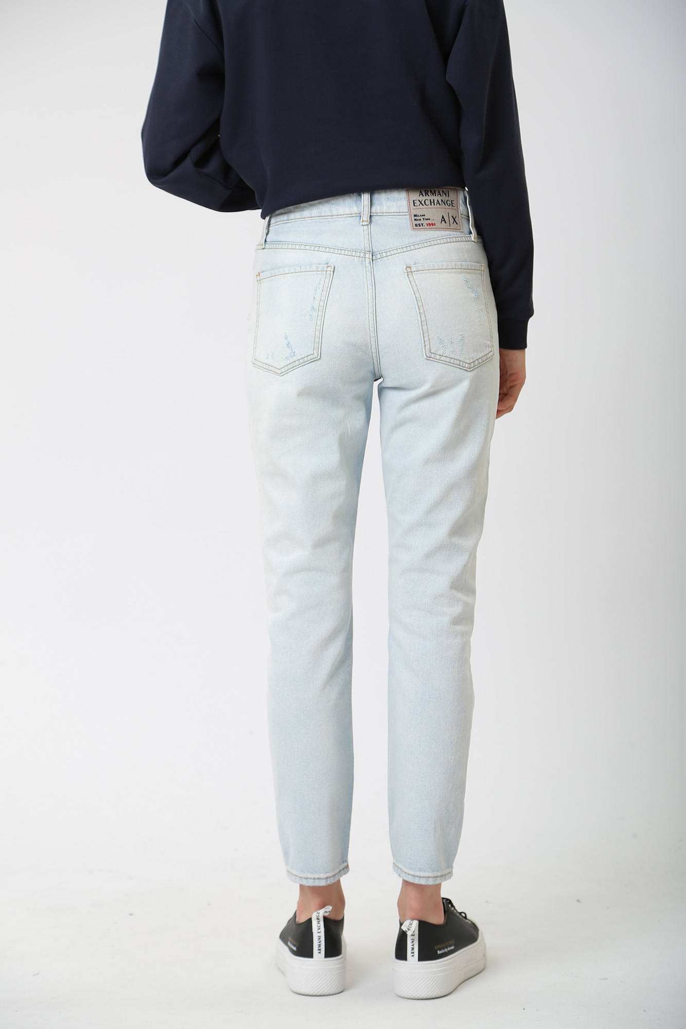 3RYJ51_Y1MVZ джинсы armani exchange 