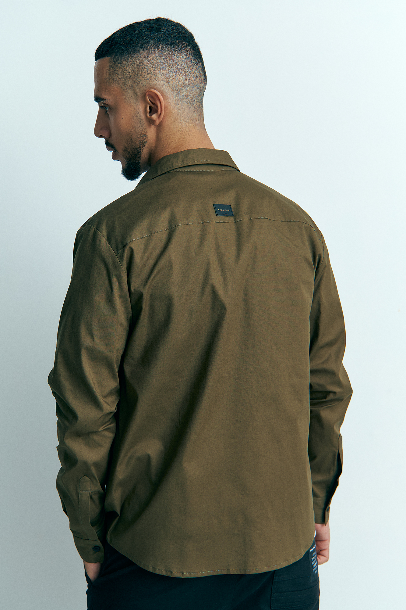 M-232-TH-56-0173 Рубашка с длинным рукавом The Hills Хаки