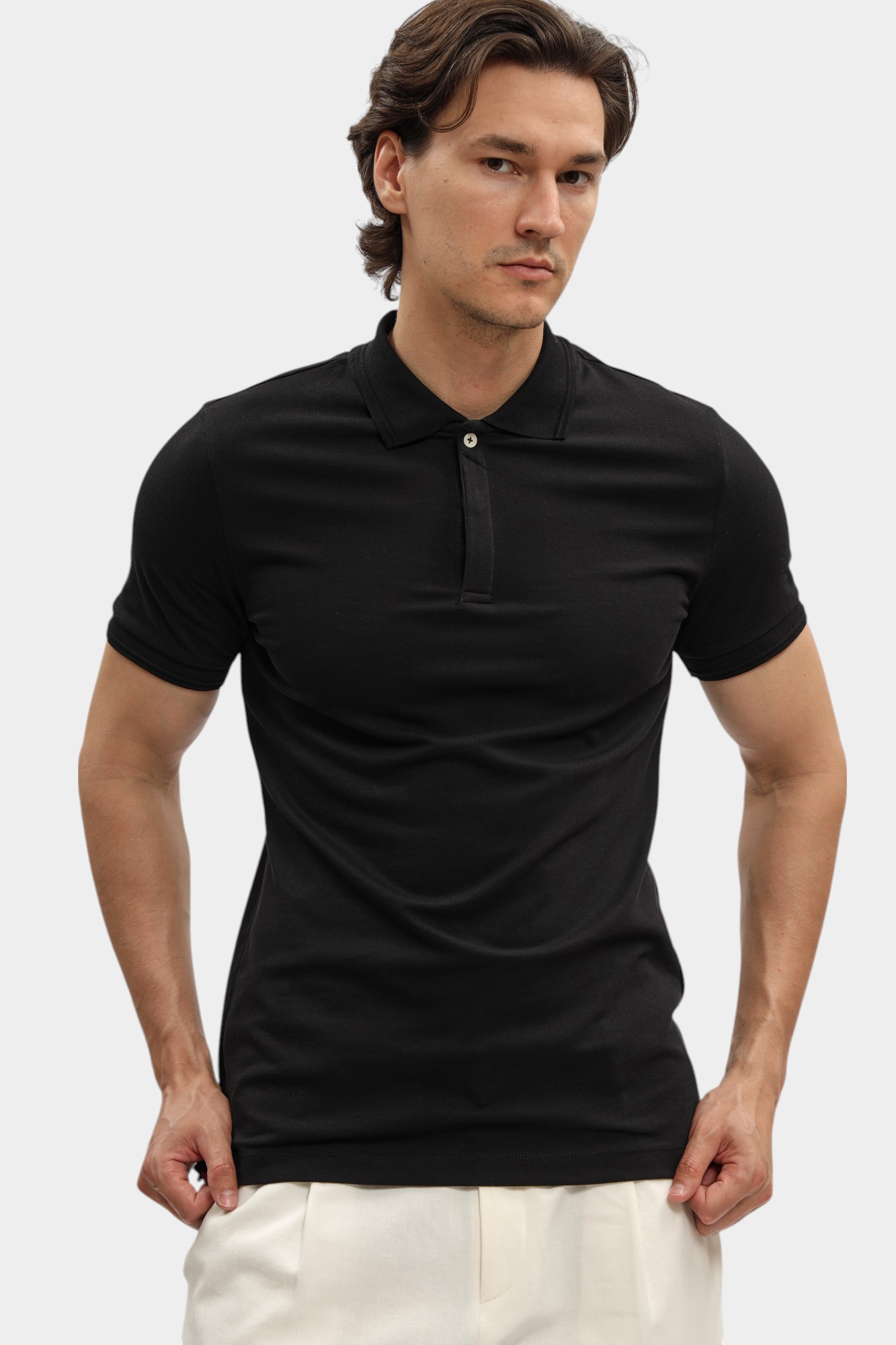 M5510WT3236 Поло Geox Черный