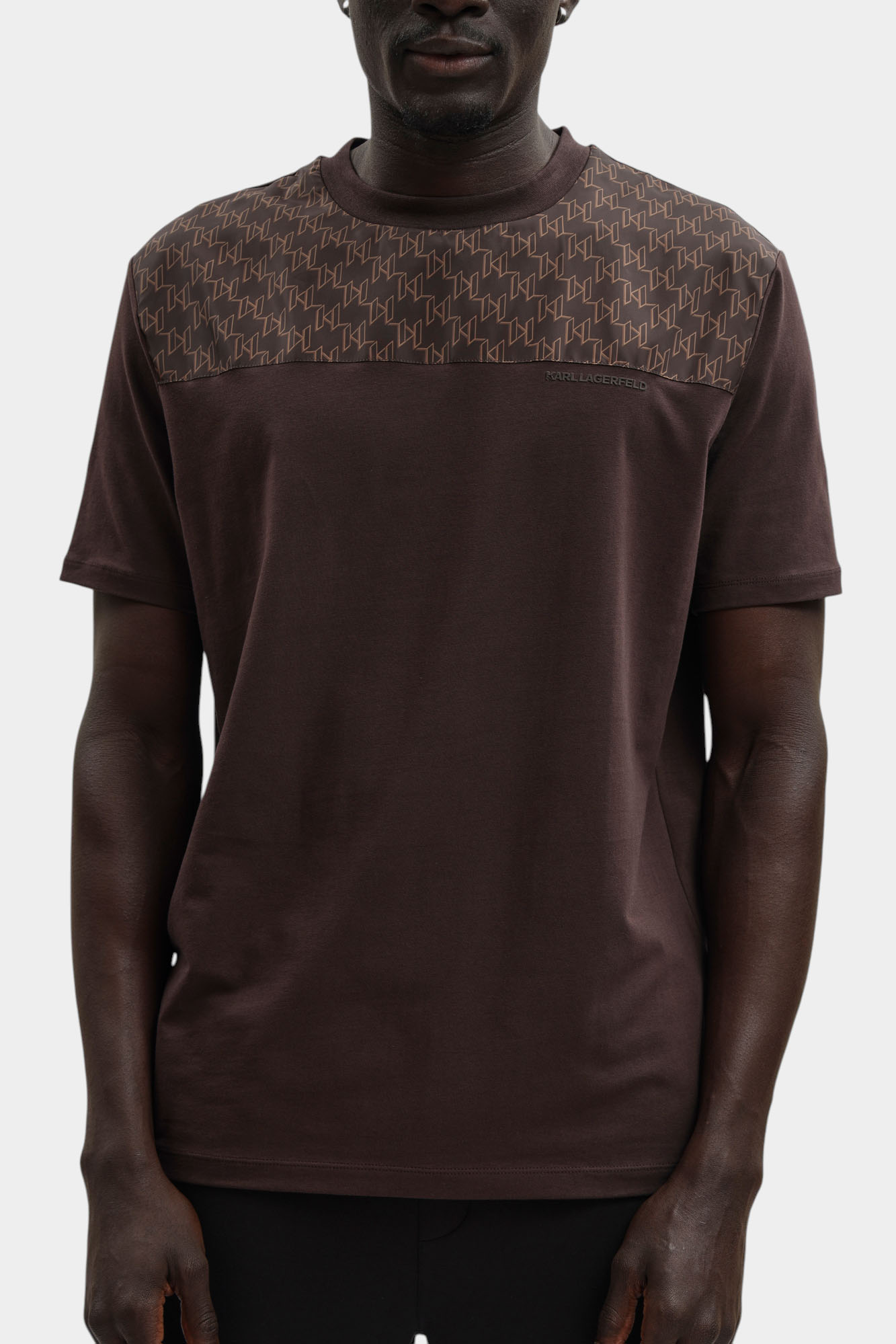 561221_755030 Футболка Karl Lagerfeld Коричневый