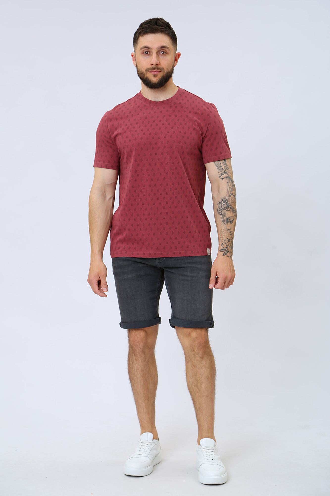 1013527 Футболка Mustang Красный