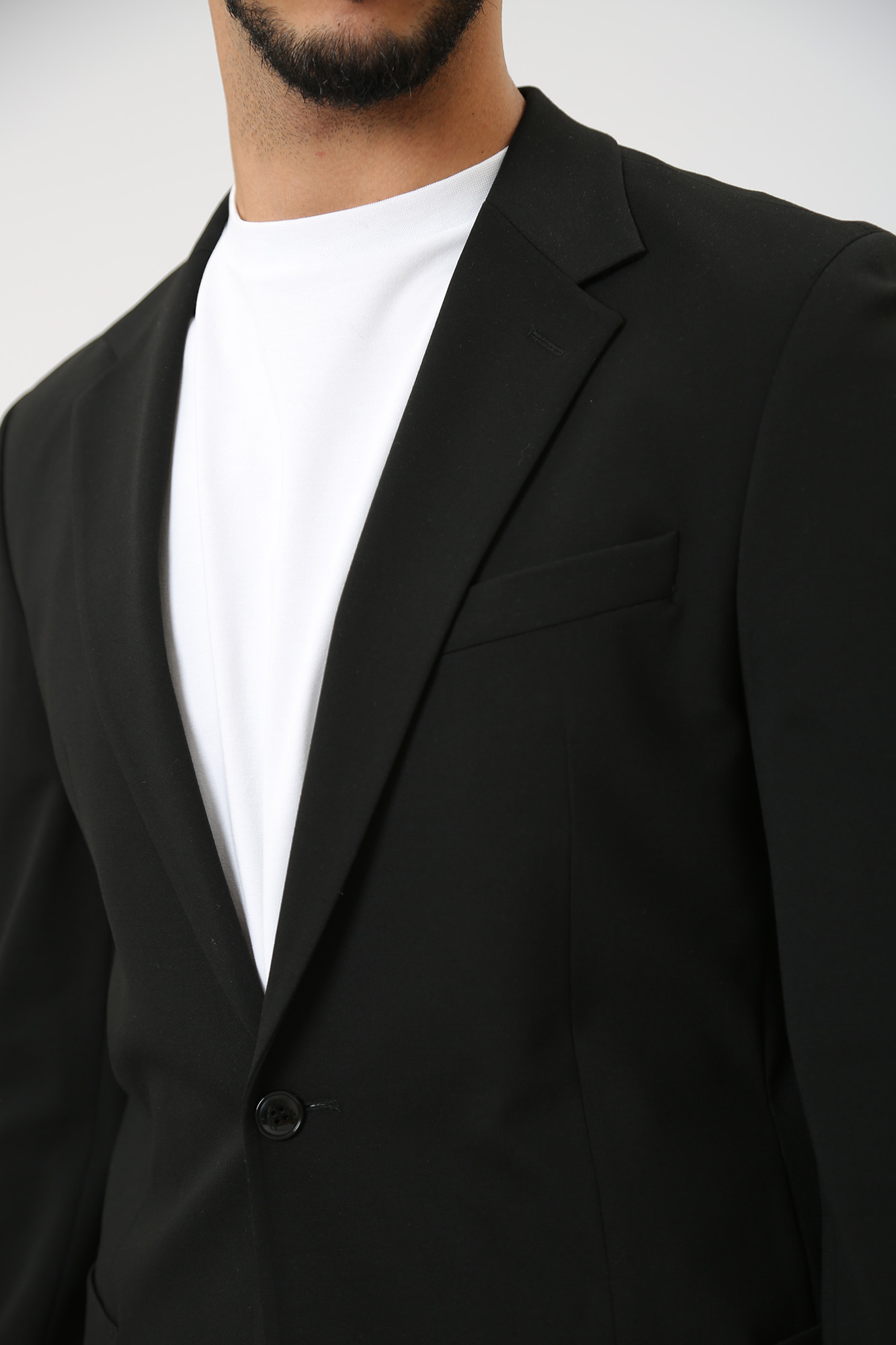 30023196_10010020 Пиджак классический Strellson Черный