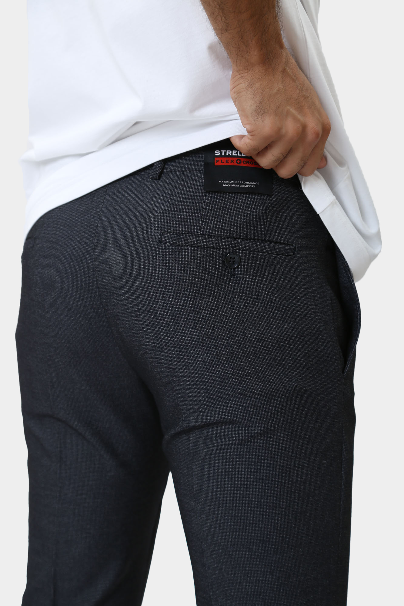 30038552_10016381 Брюки Strellson Синий