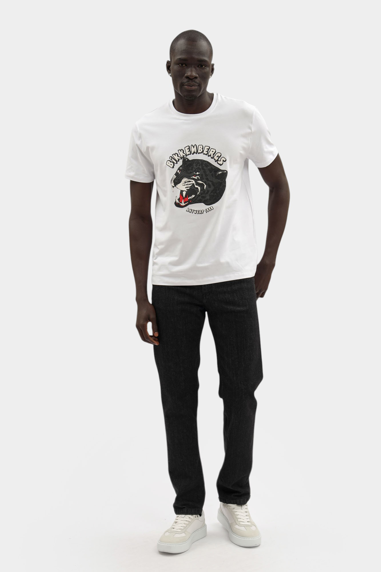 BMT1210 Футболка Bikkembergs Белый