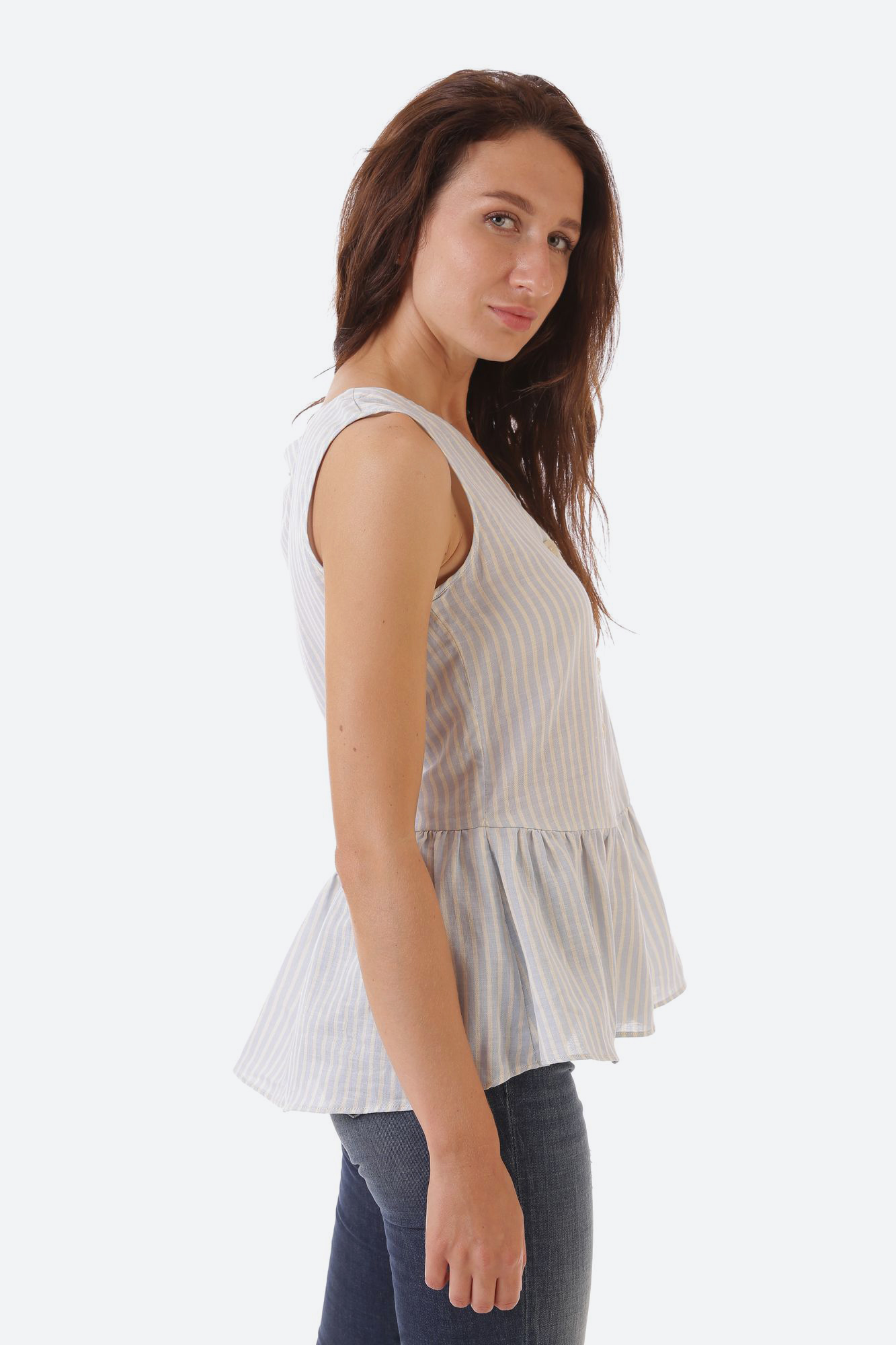 3ZYH47_YNCMZ блуза без рукавов armani exchange 