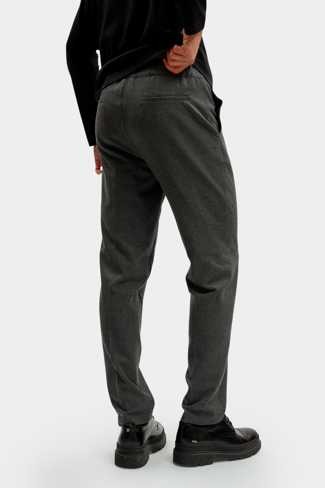 554566_265702 Брюки Karl Lagerfeld Серый