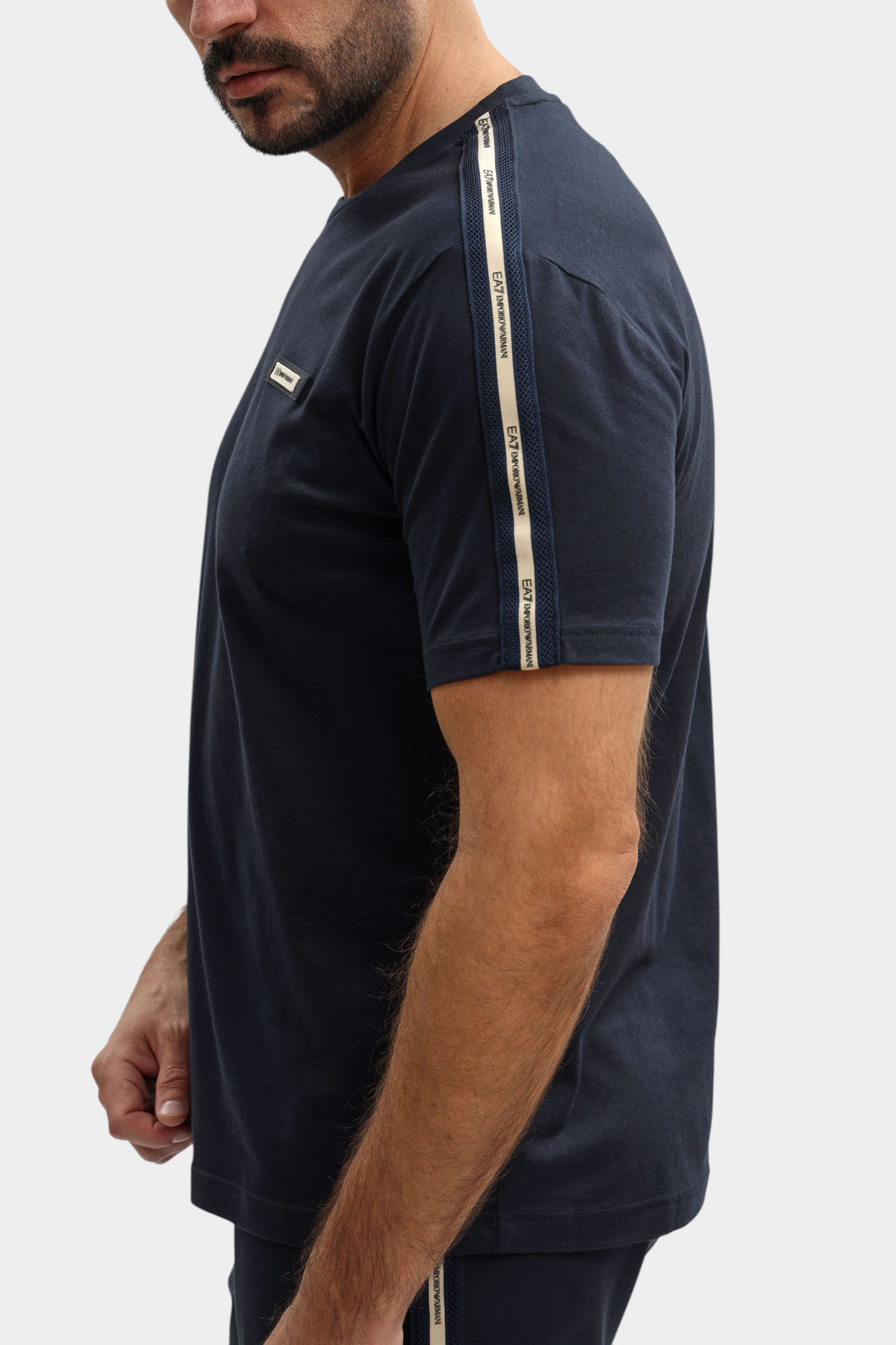 7M001476_AF10375 Футболка EA7 Синий