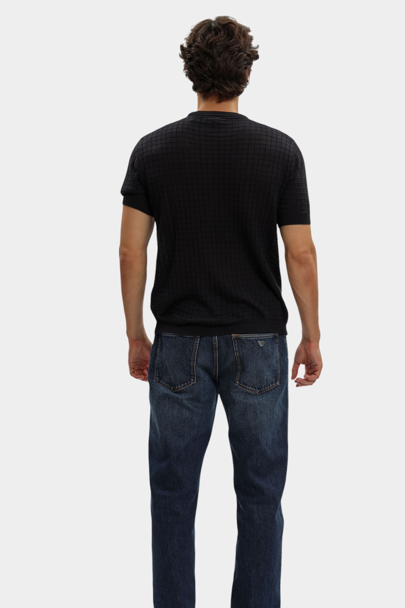 EM003504_ AF14113 Футболка Emporio Armani Синий