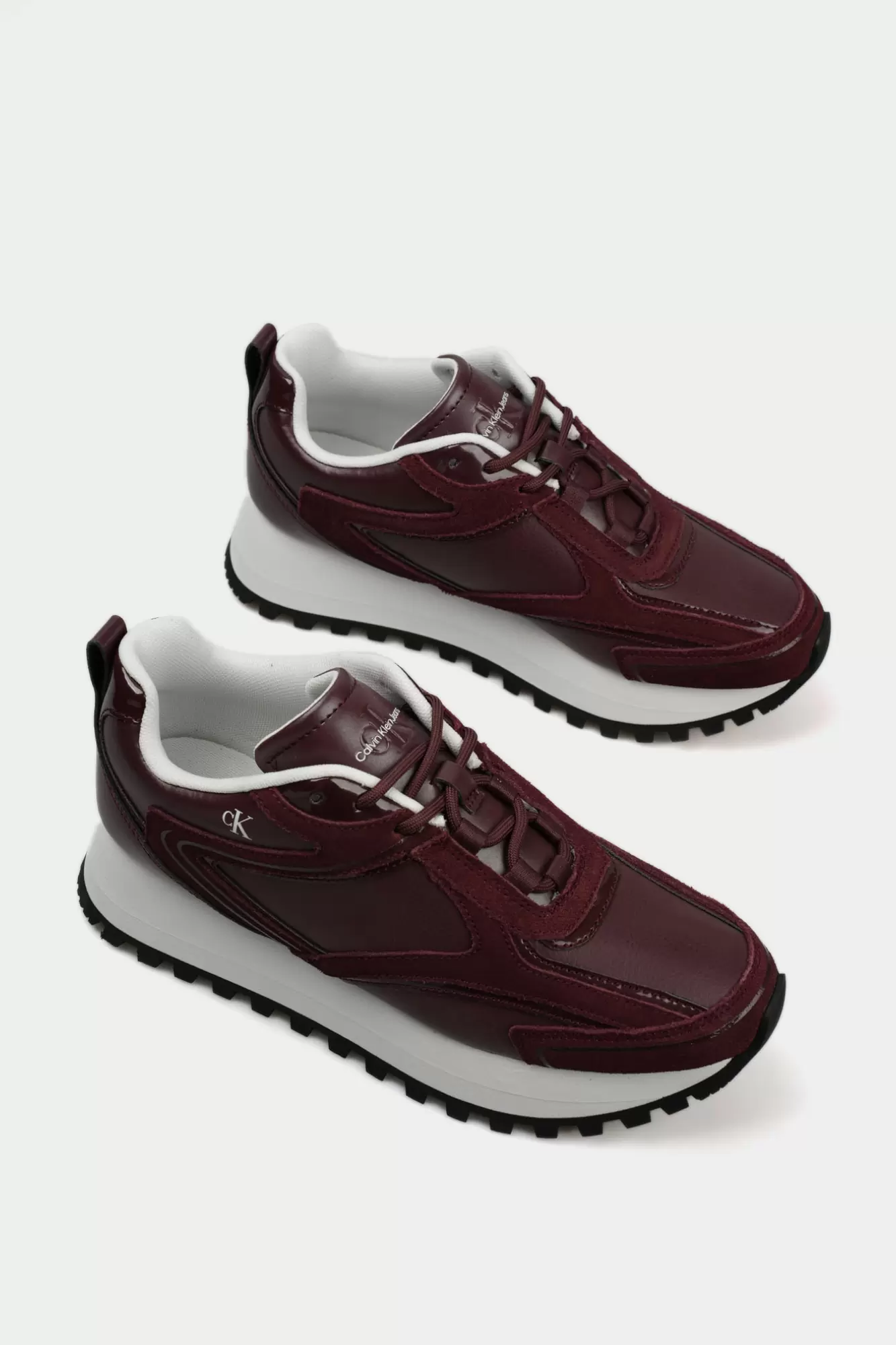 YW0YW01562 Кроссовки Calvin Klein Jeans Бордовый