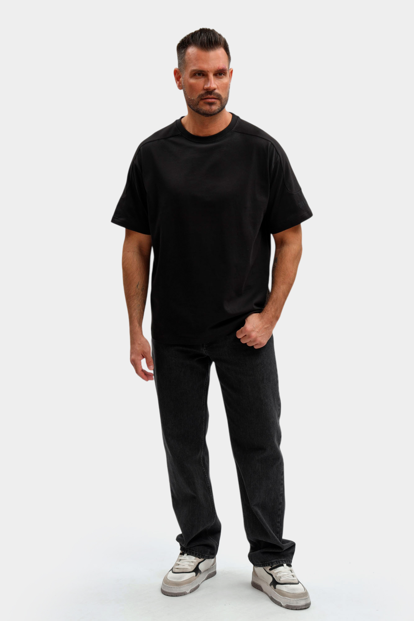 BMT1562 Футболка Bikkembergs Черный