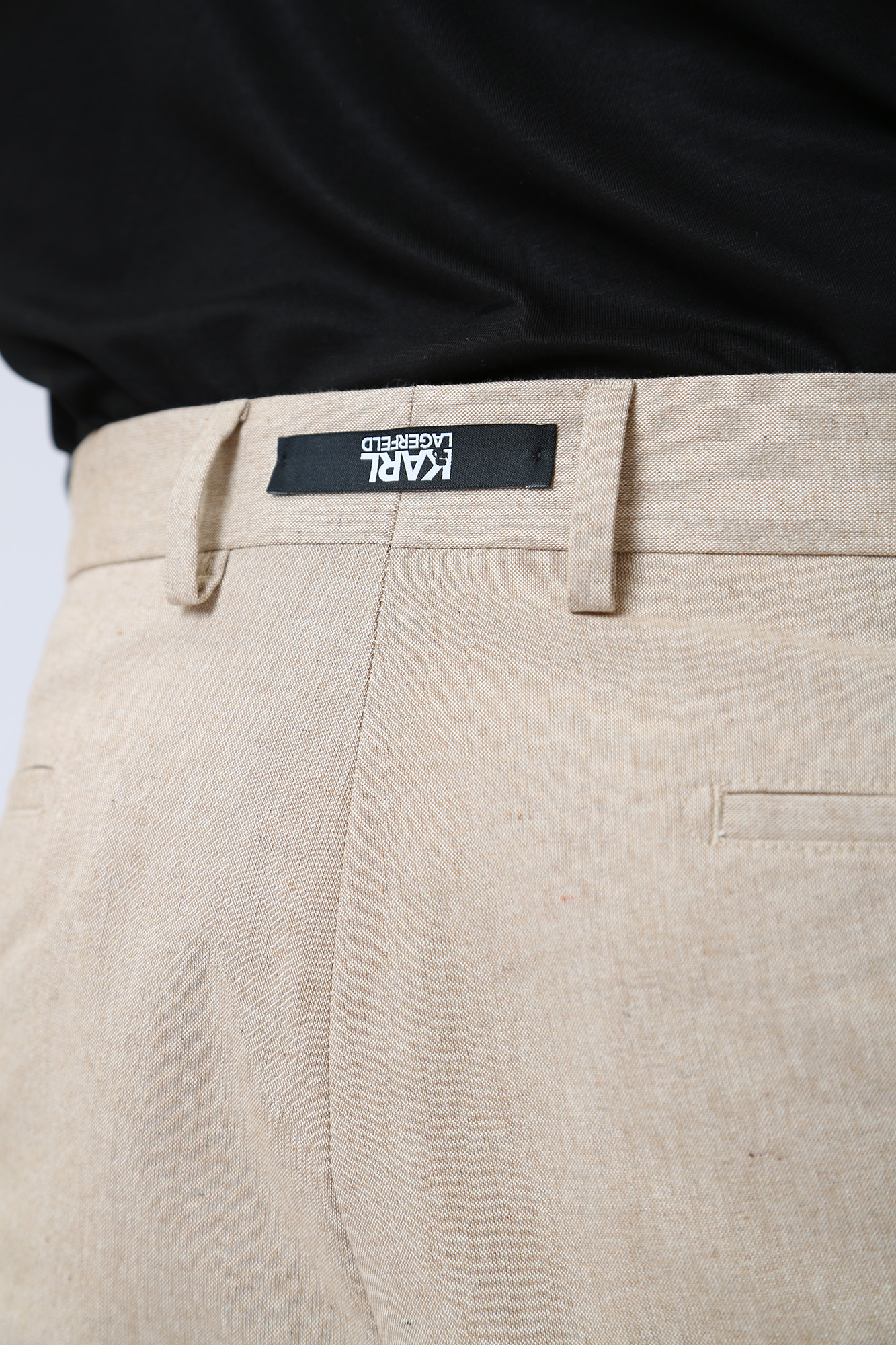 532029_255002 Брюки классические Karl Lagerfeld Бежевый