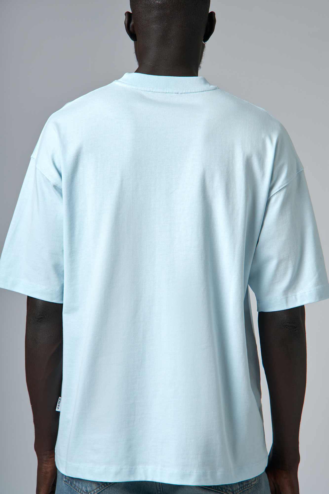 VM-ERK-22-418 Футболка Van Mich Голубой