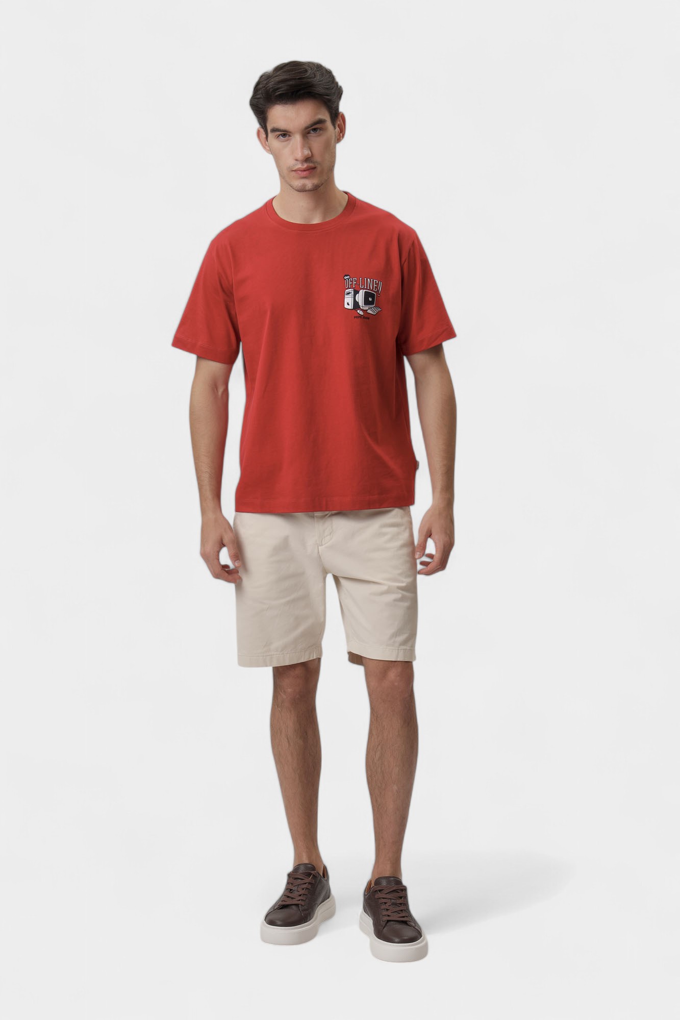 PM509789 Футболка Pepe Jeans Красный