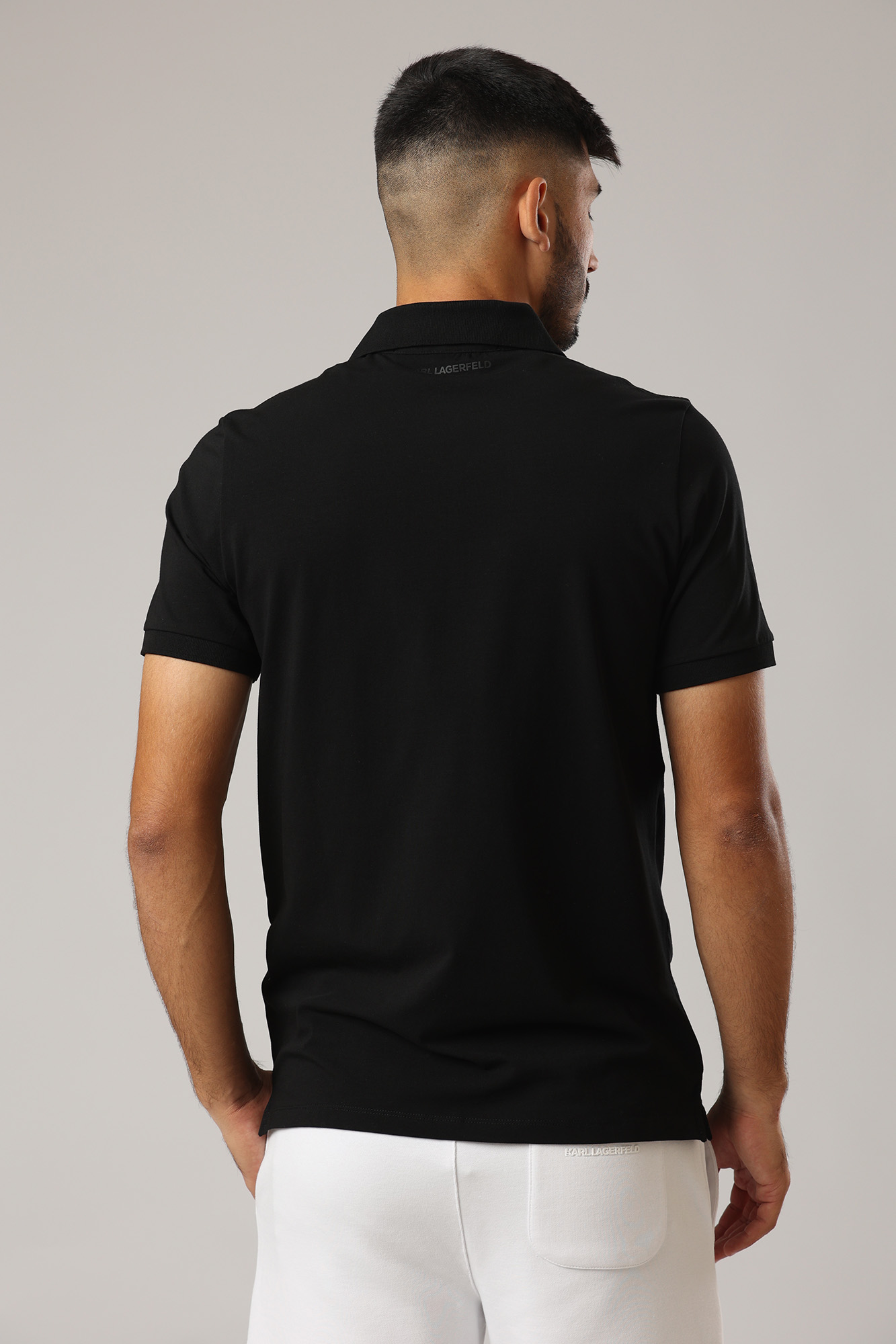 500221_745890 Поло Karl Lagerfeld Черный
